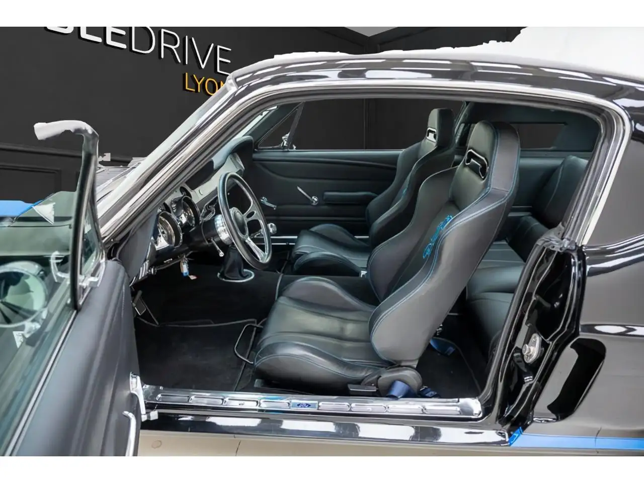 Ford MUSTANG FASTBACK 390 1968 - FAIBLE KILOMETRAGE - RESTAUREE - BVM5 - V8 5.0 325cv, foto 9