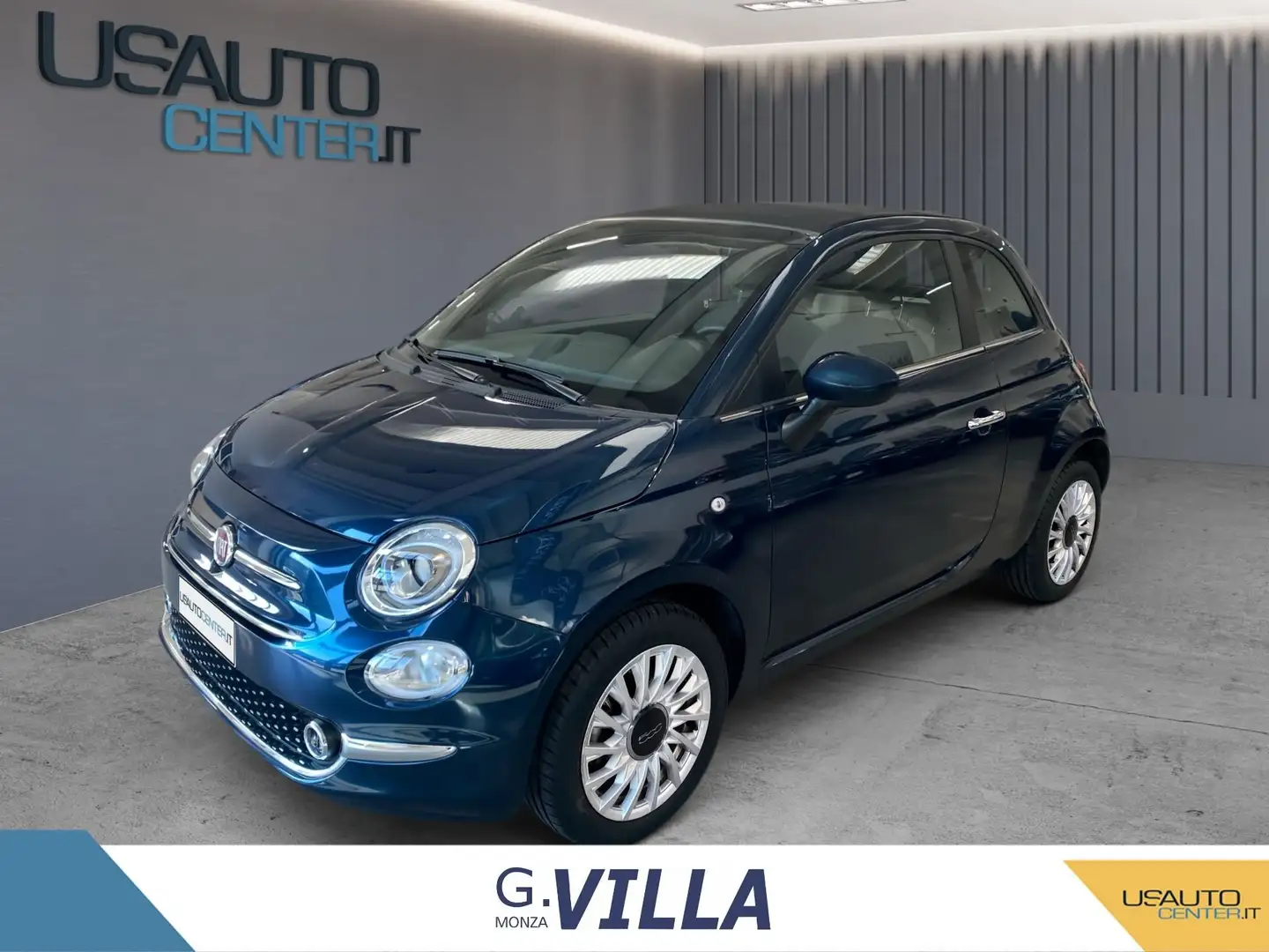 Fiat 500C 1.0 hybrid 70cv Dolcevita Blu/Azzurro - 1