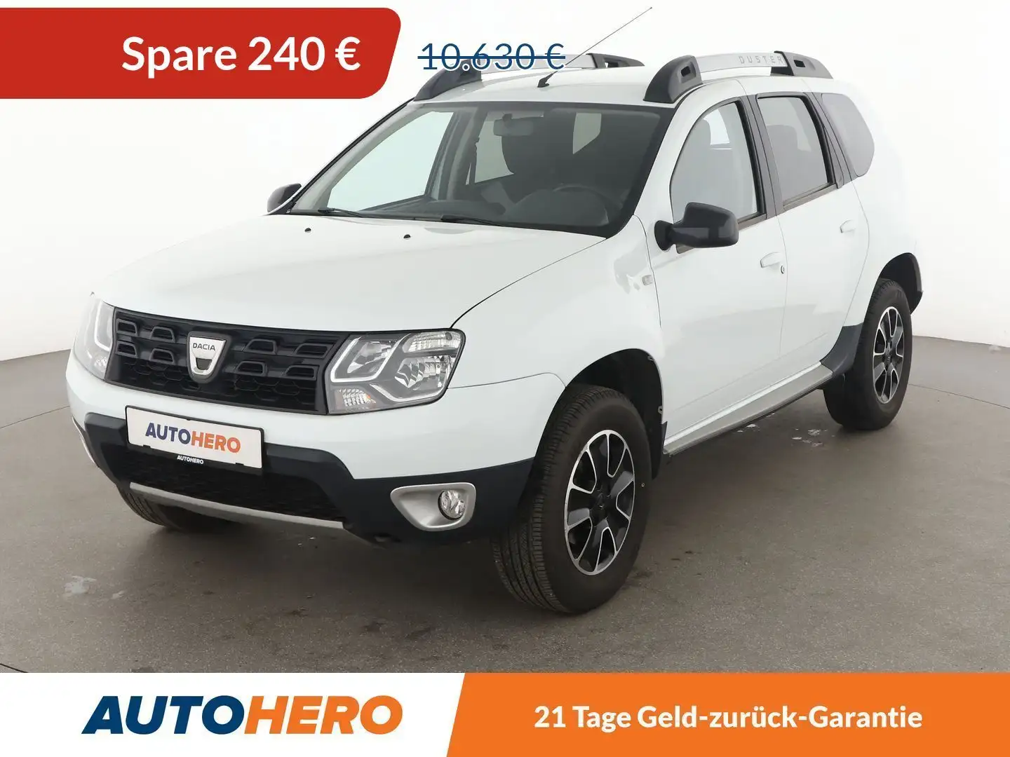 Dacia Duster 1.2 TCe Black Shadow 4x2 *NAVI*TEMPO*PDC*SHZ* Weiß - 1