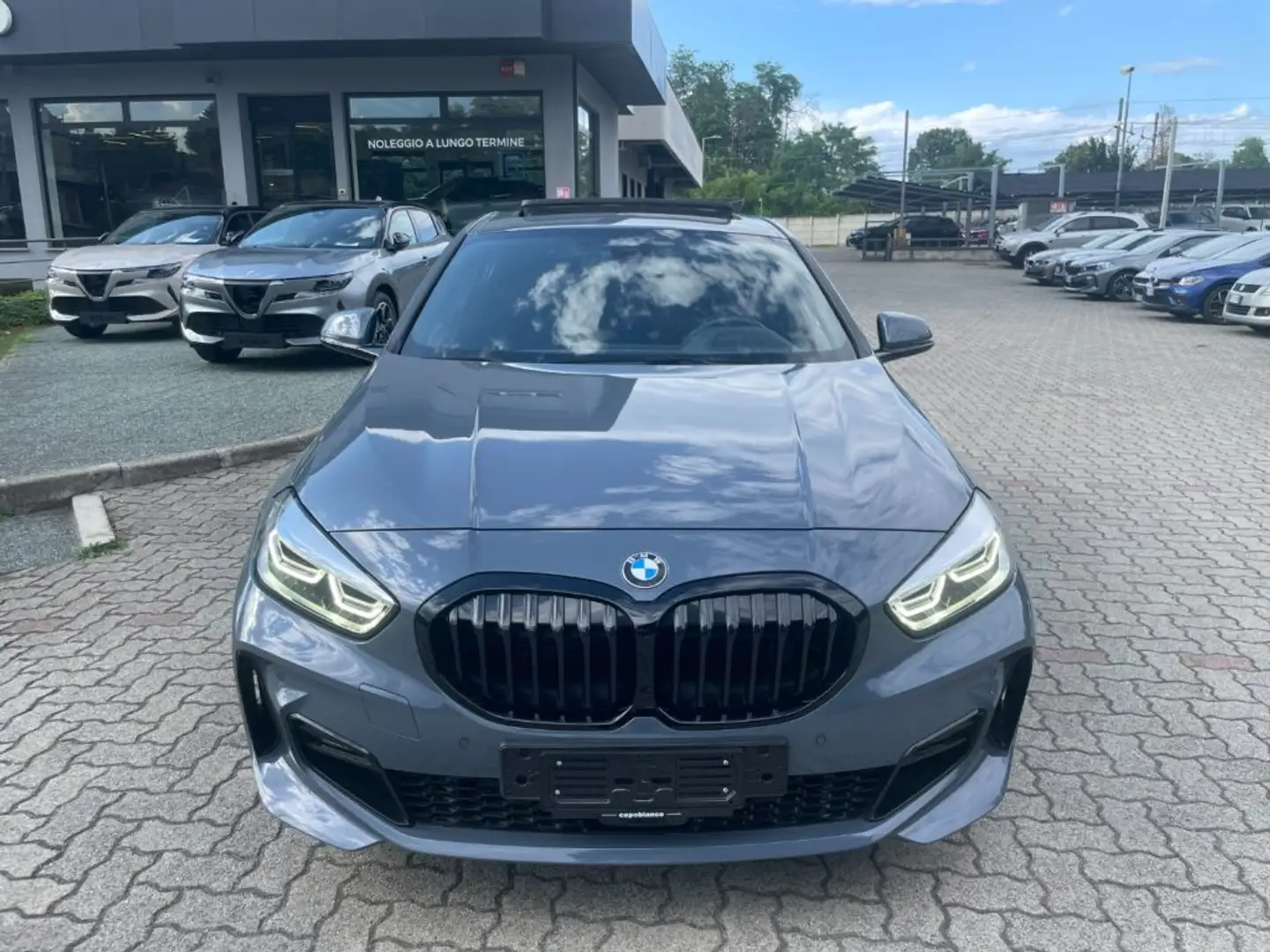 BMW 118 i 5p. Msport M sport +TETTO+SEDILI GUSCIO+19"+ Grigio - 2