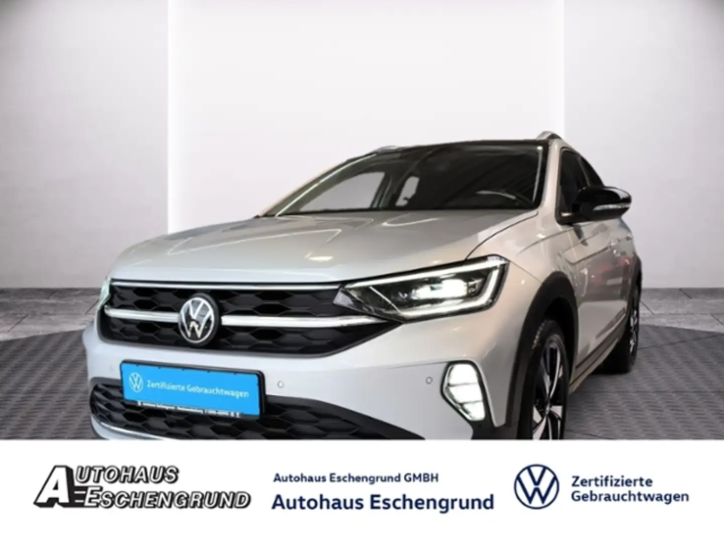 Volkswagen Taigo 1.0 TSI OPF DSG Style LED-MATRIX ACC NAVI ROOF PA Argent - 1