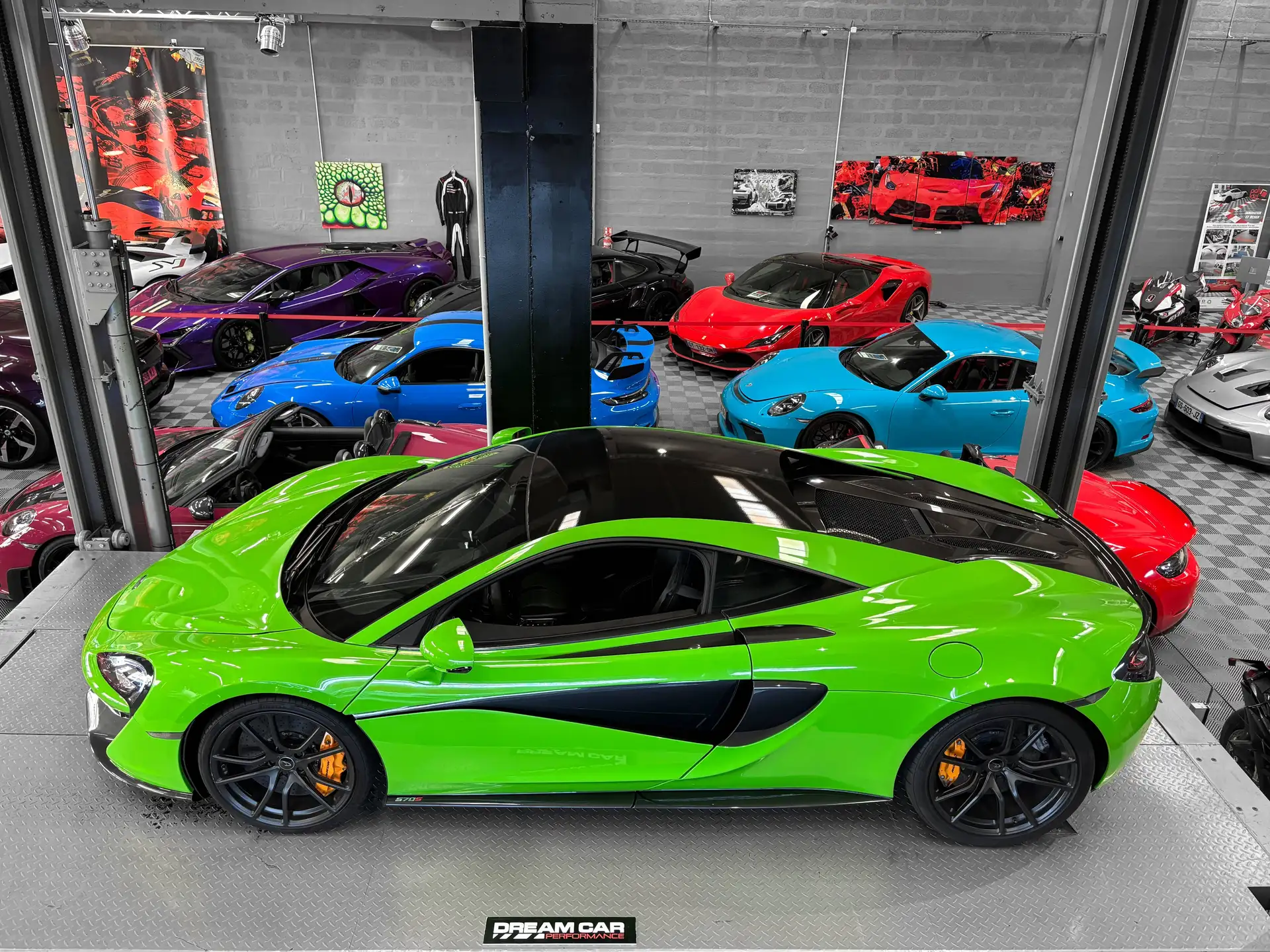 맥라렌 570S 570 Sport Coupe 2016 초록 사진 2