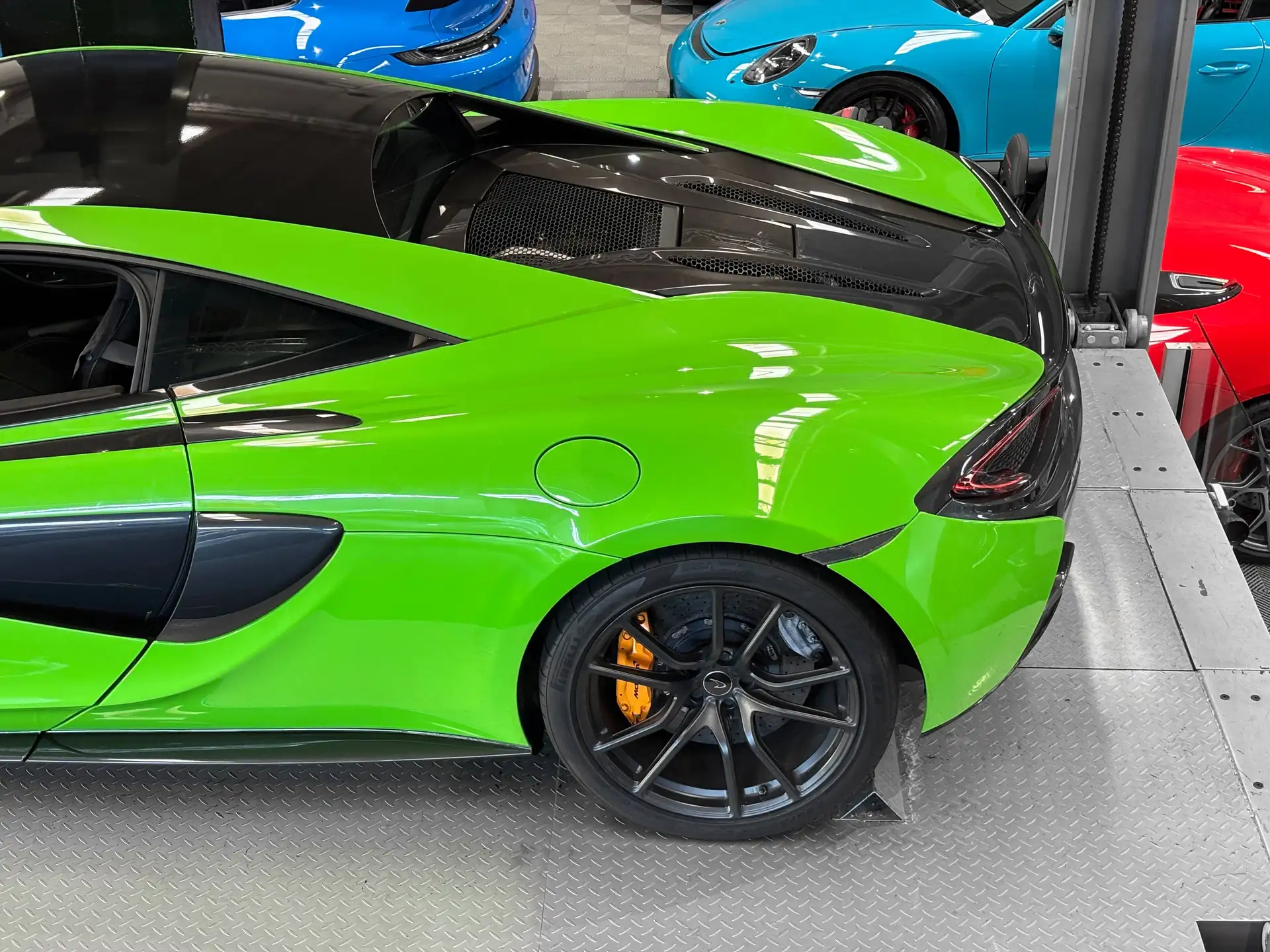 맥라렌 570S 570 Sport Coupe 2016 초록 사진 4