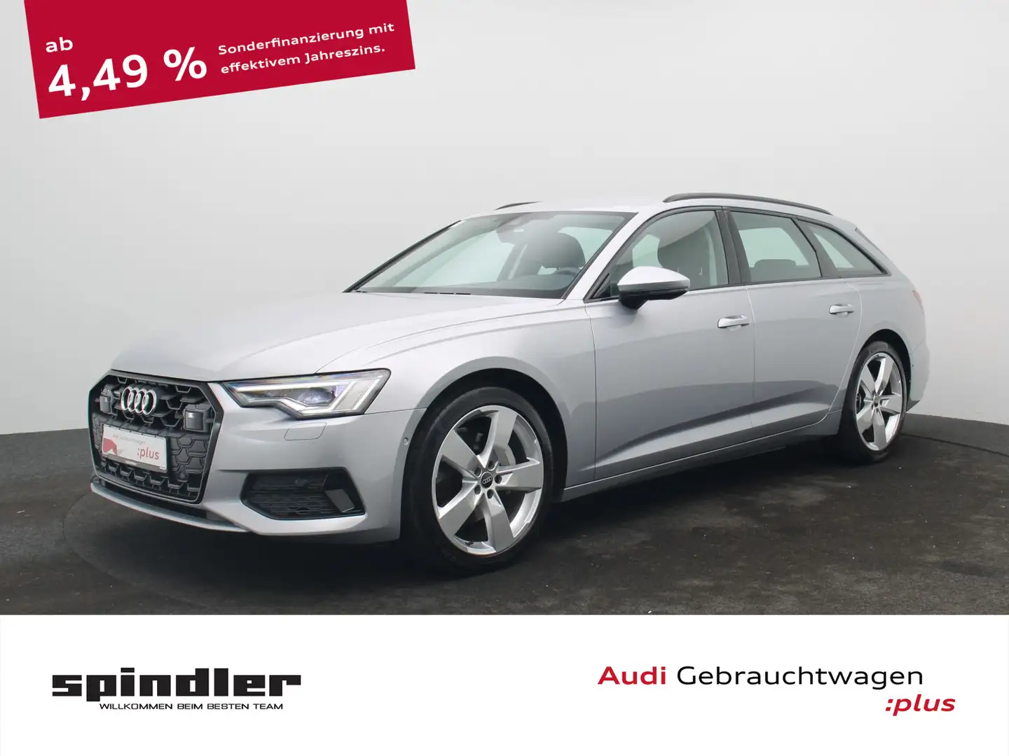Audi A6 advanced 45 TDI quattro S-tronic / AHK Silber - 1