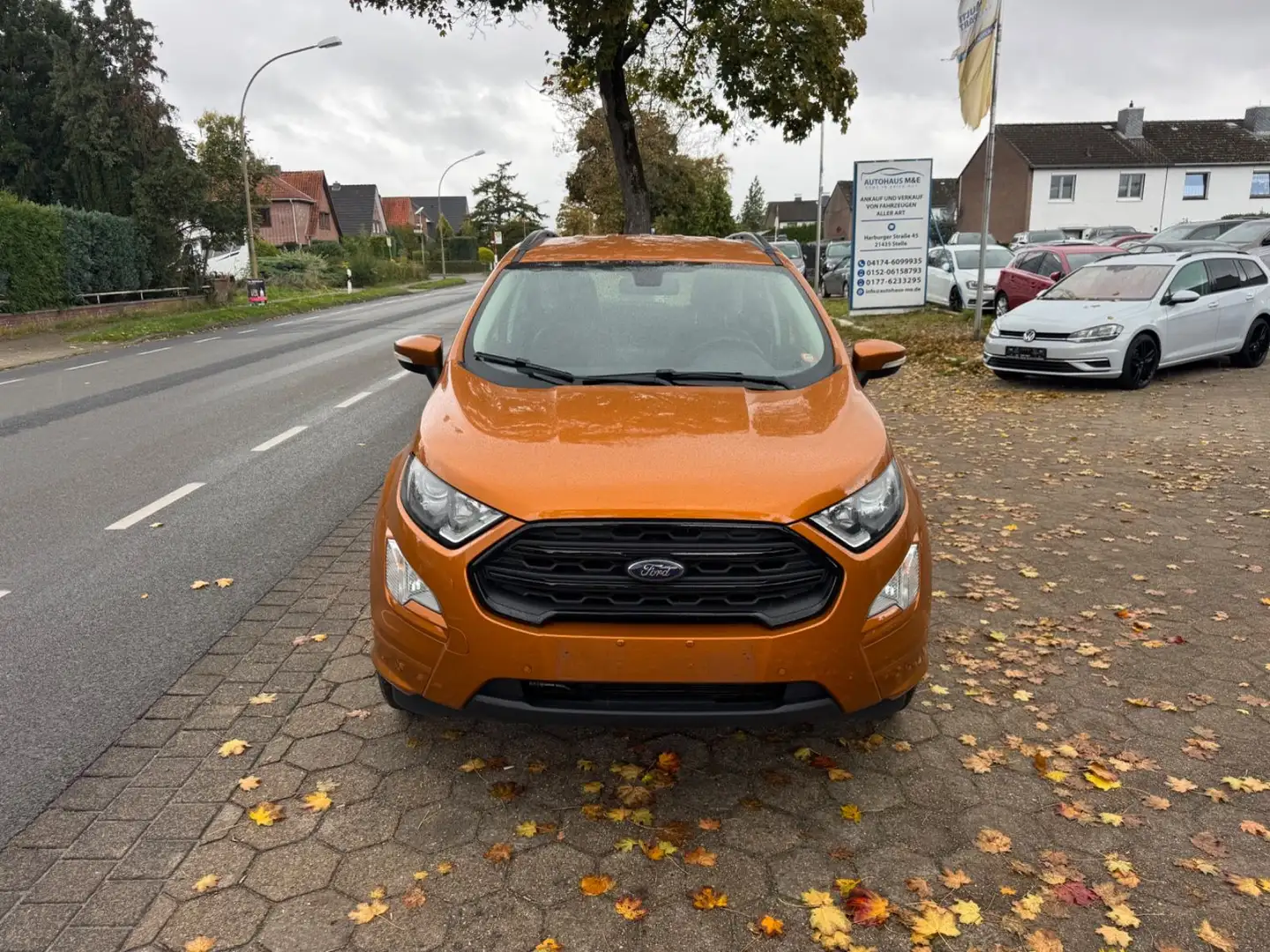 Ford EcoSport ST-Line 140PS Facelift *Leder+LED*Euro6 Orange - 2