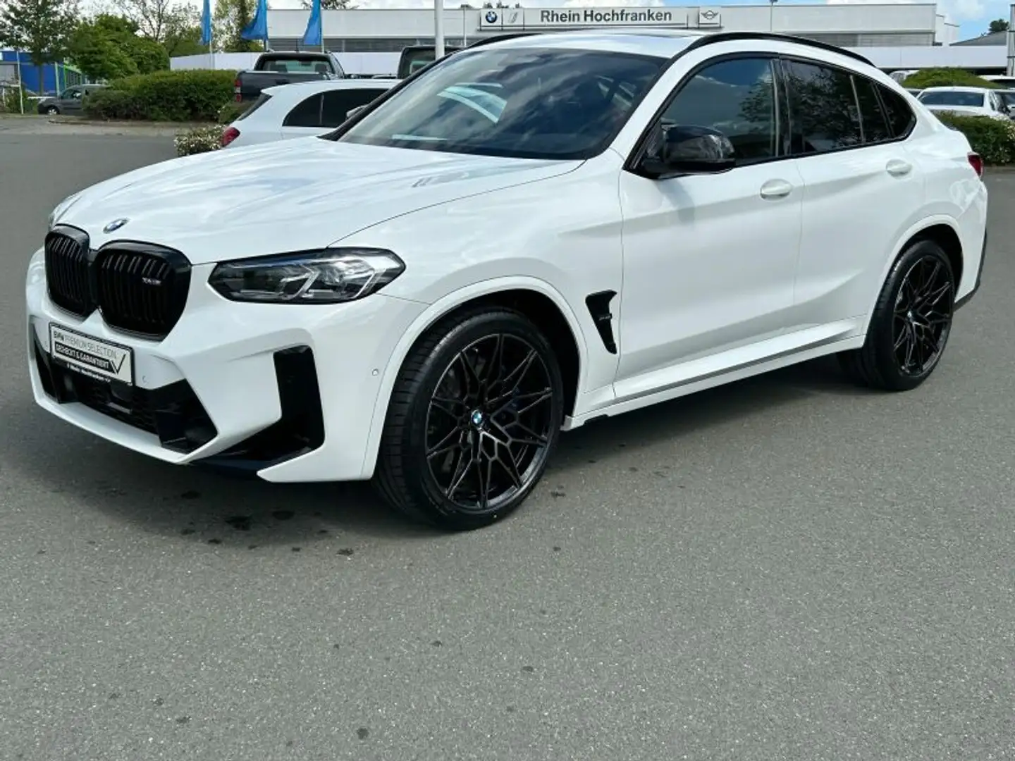 BMW X4 M ACC HUD FLA LHZ  H/K PANO AKUSTIK 4xSHZ Blanc - 2