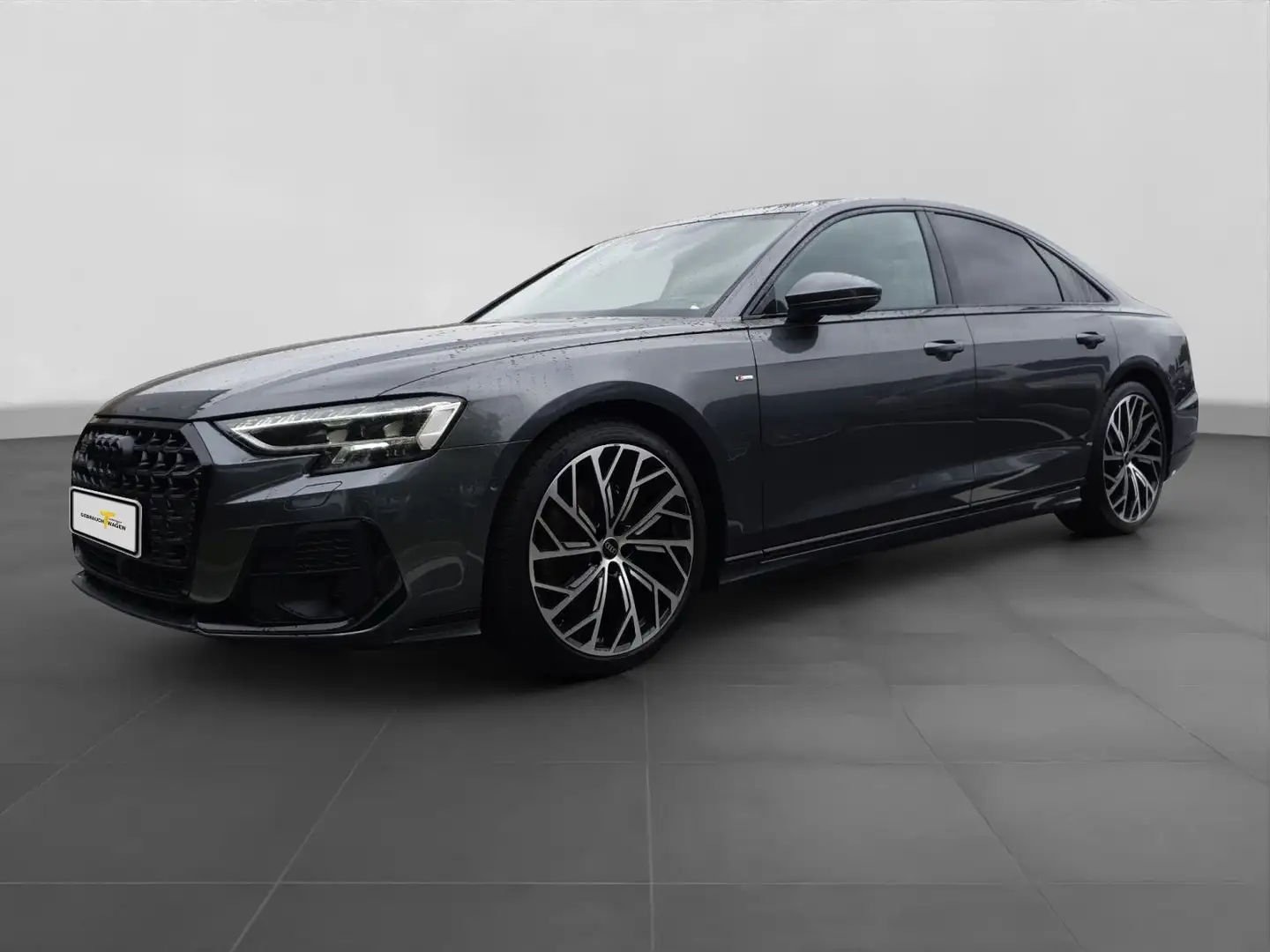 Audi A8 50 TDI Q 2x S LINE MATRIX PANO NAVI+ BuO LM21 Gris - 2