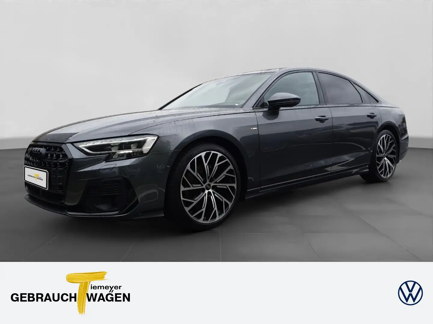 Audi A8 50 TDI Q 2x S LINE MATRIX PANO NAVI+ BuO LM21 Grau - 1