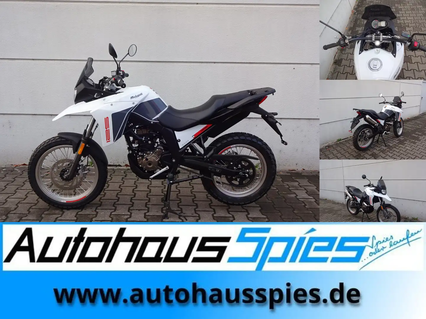 Malaguti Dune 125 EFi ABS EURO5 Bianco - 1