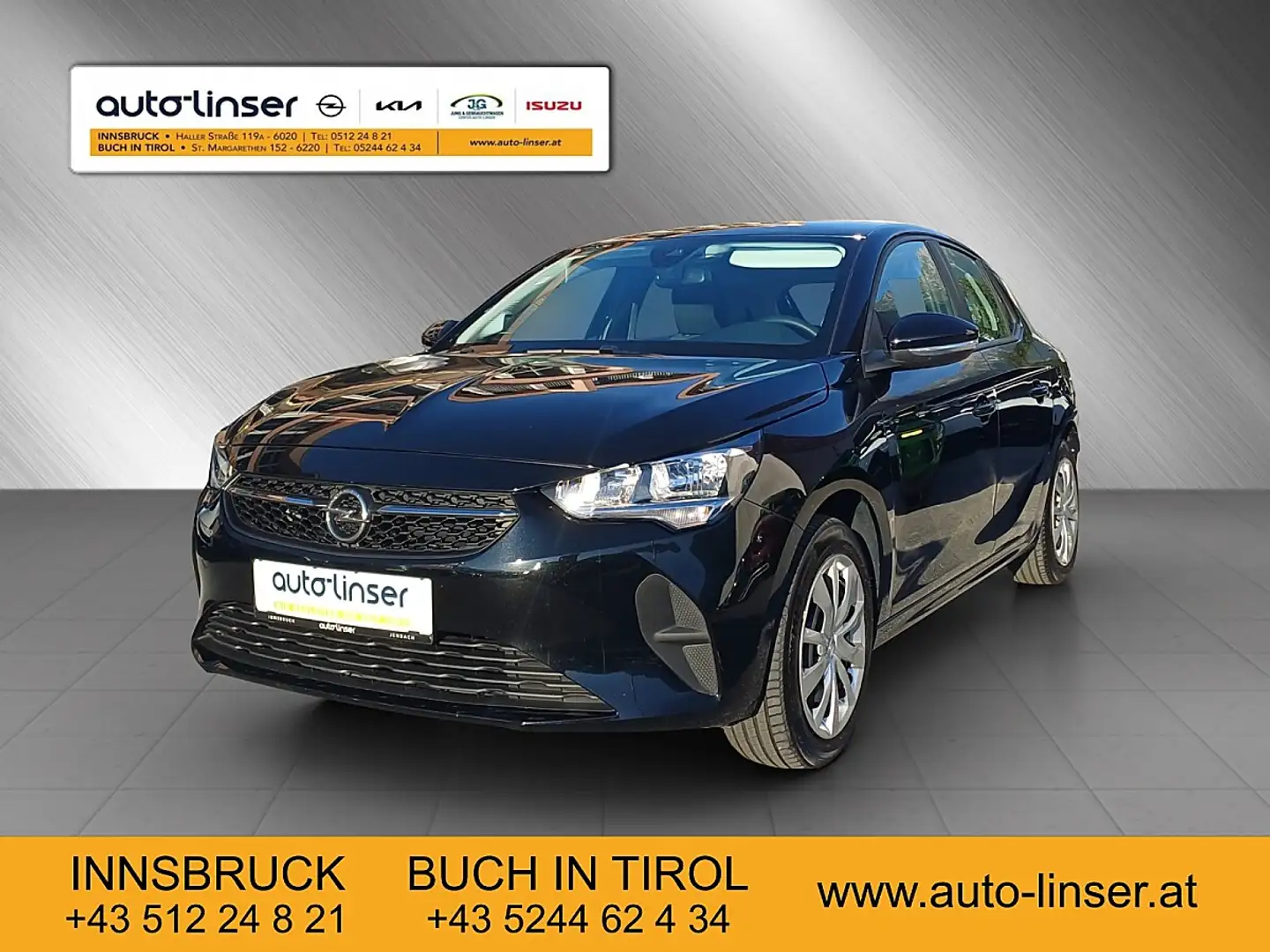 Opel Corsa-e 50kWh e-Edition Schwarz - 1