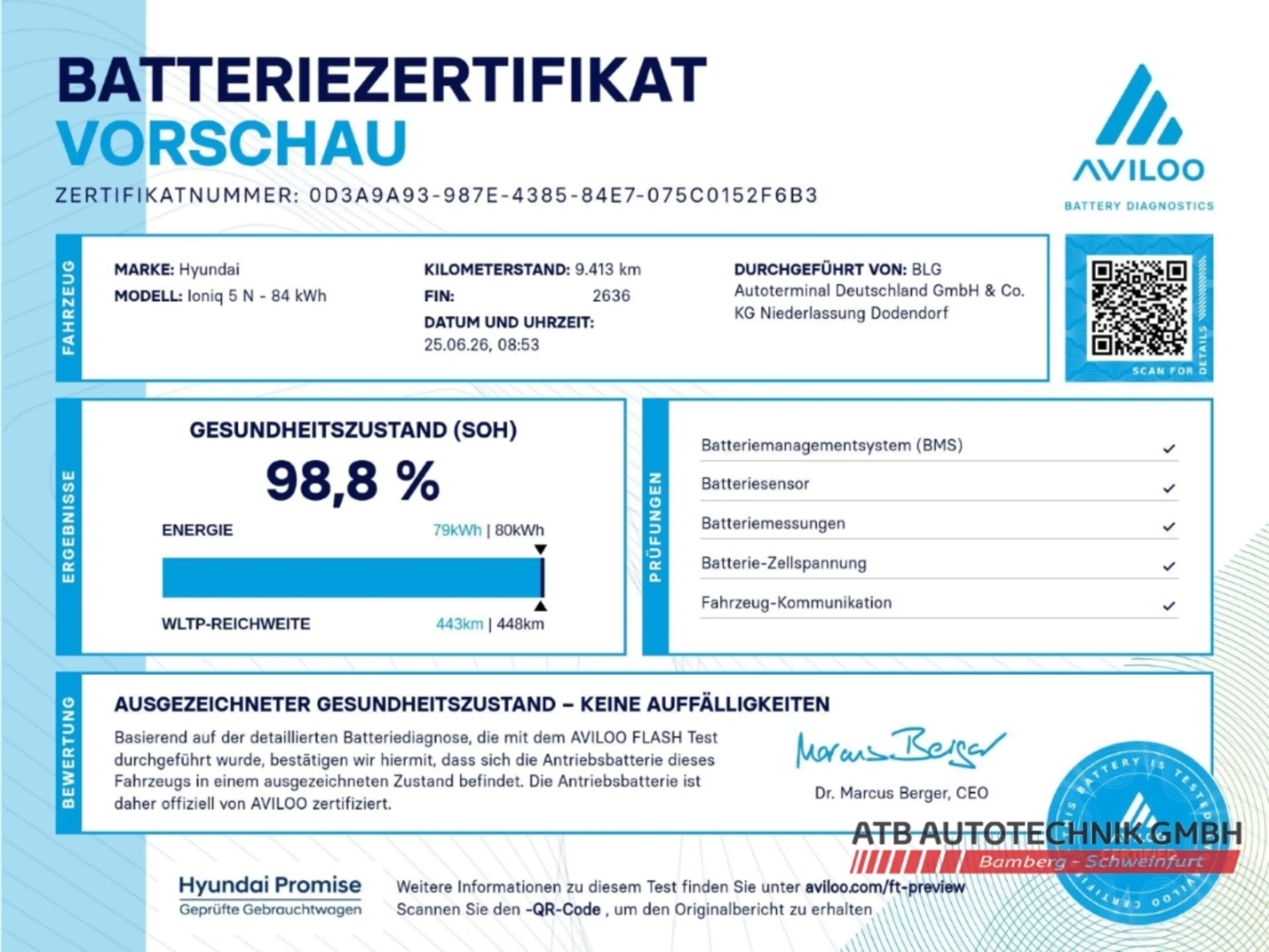 Hyundai IONIQ 5 609PS 84kWh 4WD 98,8% SOH HUD Navi Soundsystem Bos — photo 3