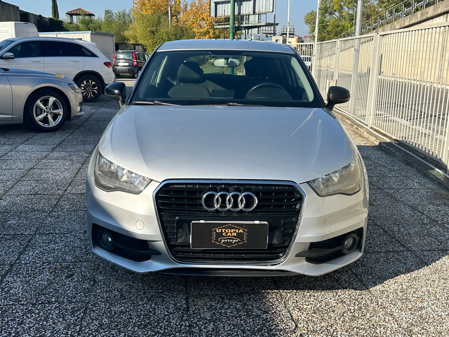 Audi A1 3p 1.6 tdi S line edition plus 90cv Grigio - 1