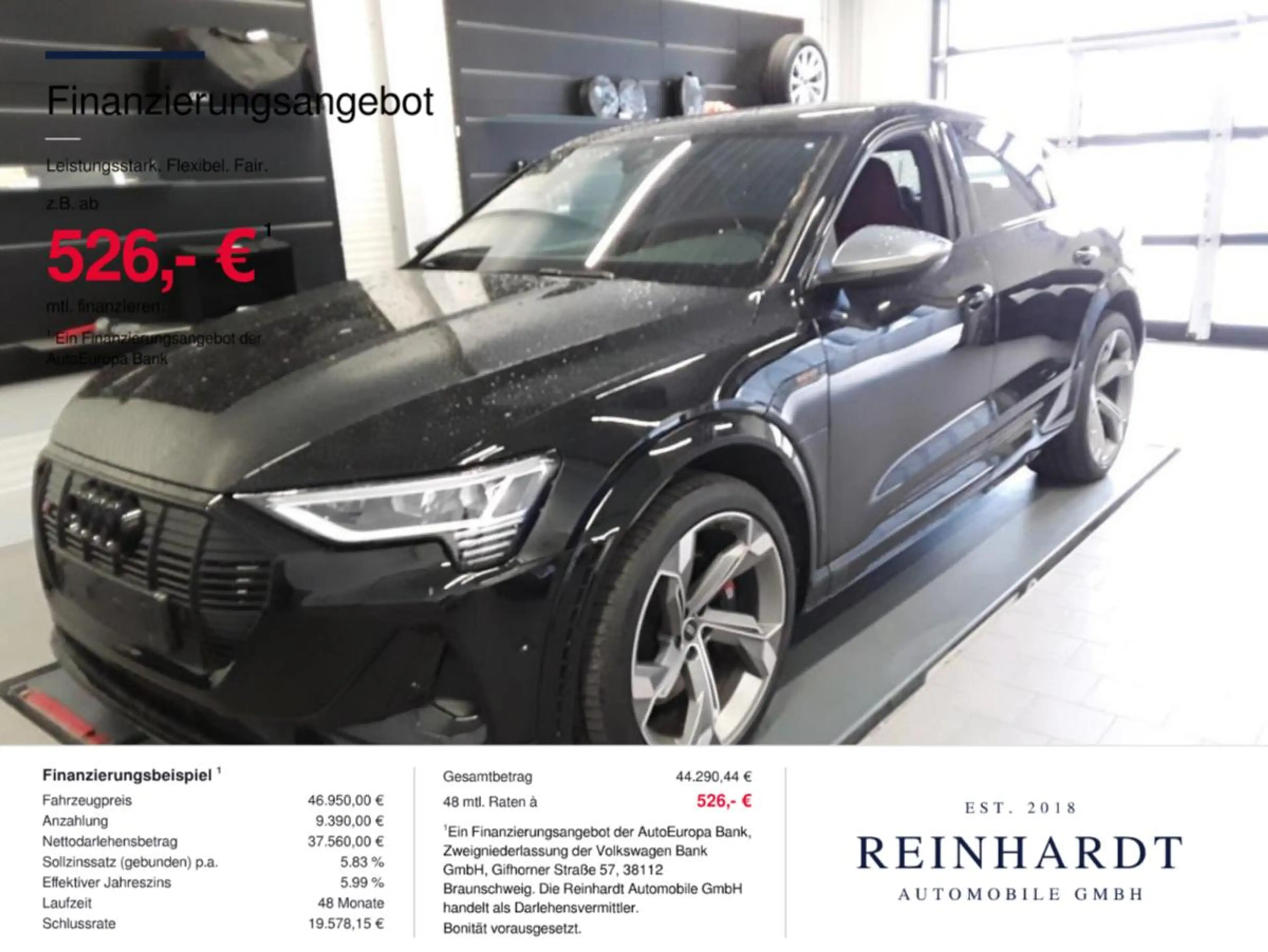 Audi e-tron SPORTBACK S ALL-BLACK/22Z./MATRIX/S-SITZE