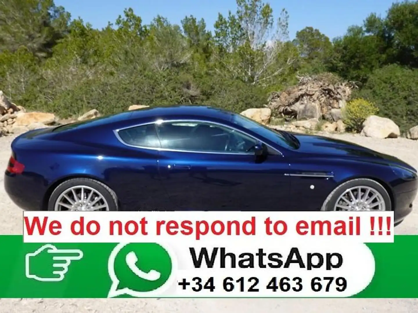 Aston Martin DB9 Kék - 2