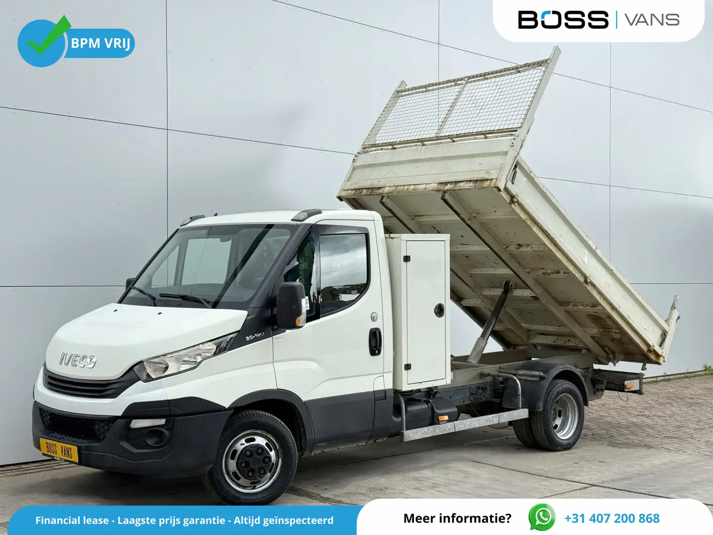 Iveco Daily 35C12 2.3 Kipper Dubbellucht 3.5t Trekhaak Airco C Alb - 1