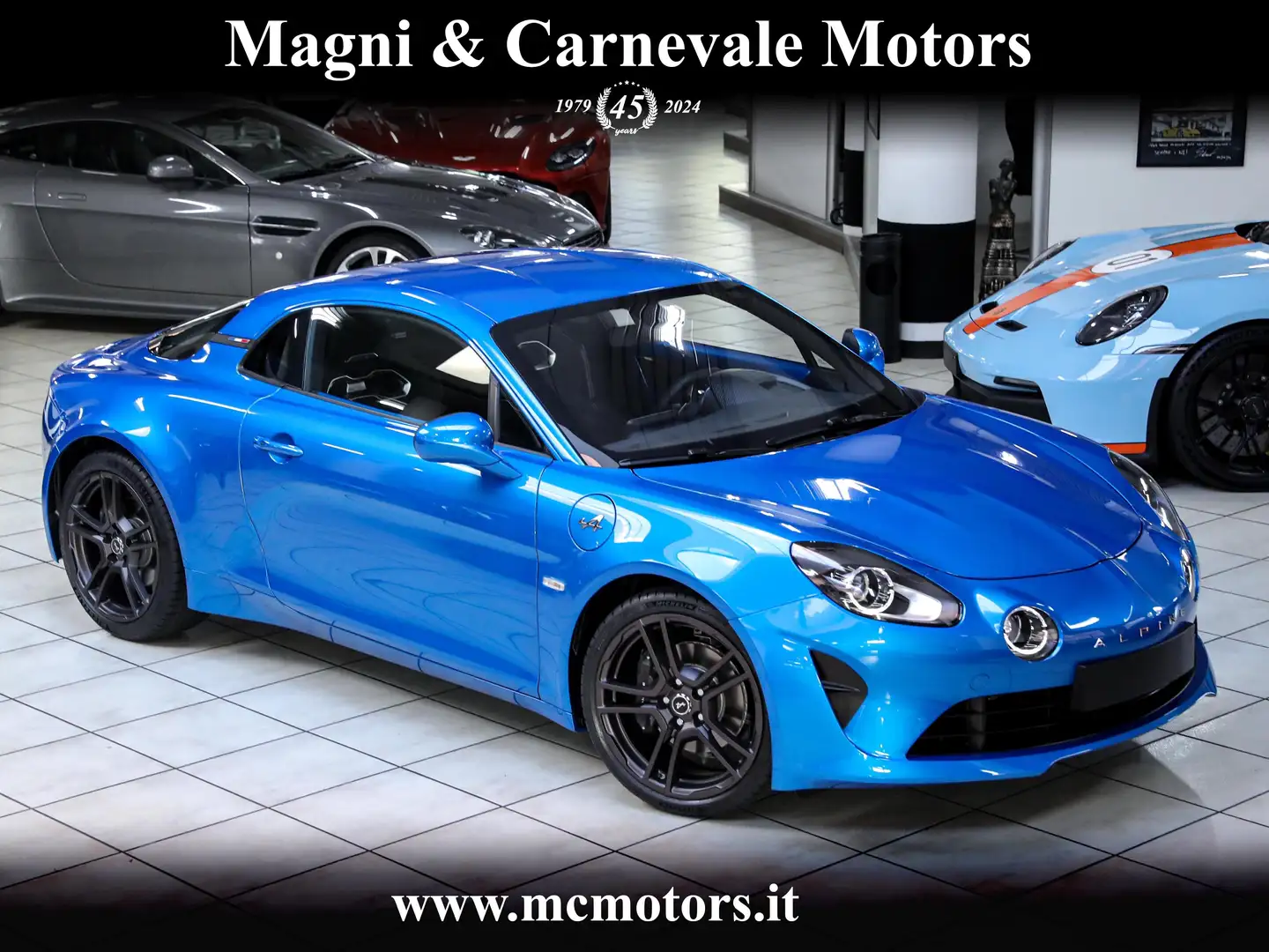Alpine A110 |ALPINE TELEMETRICS|CERCHIO 18'' FUCHS|BLU ALPINE Azul - 1