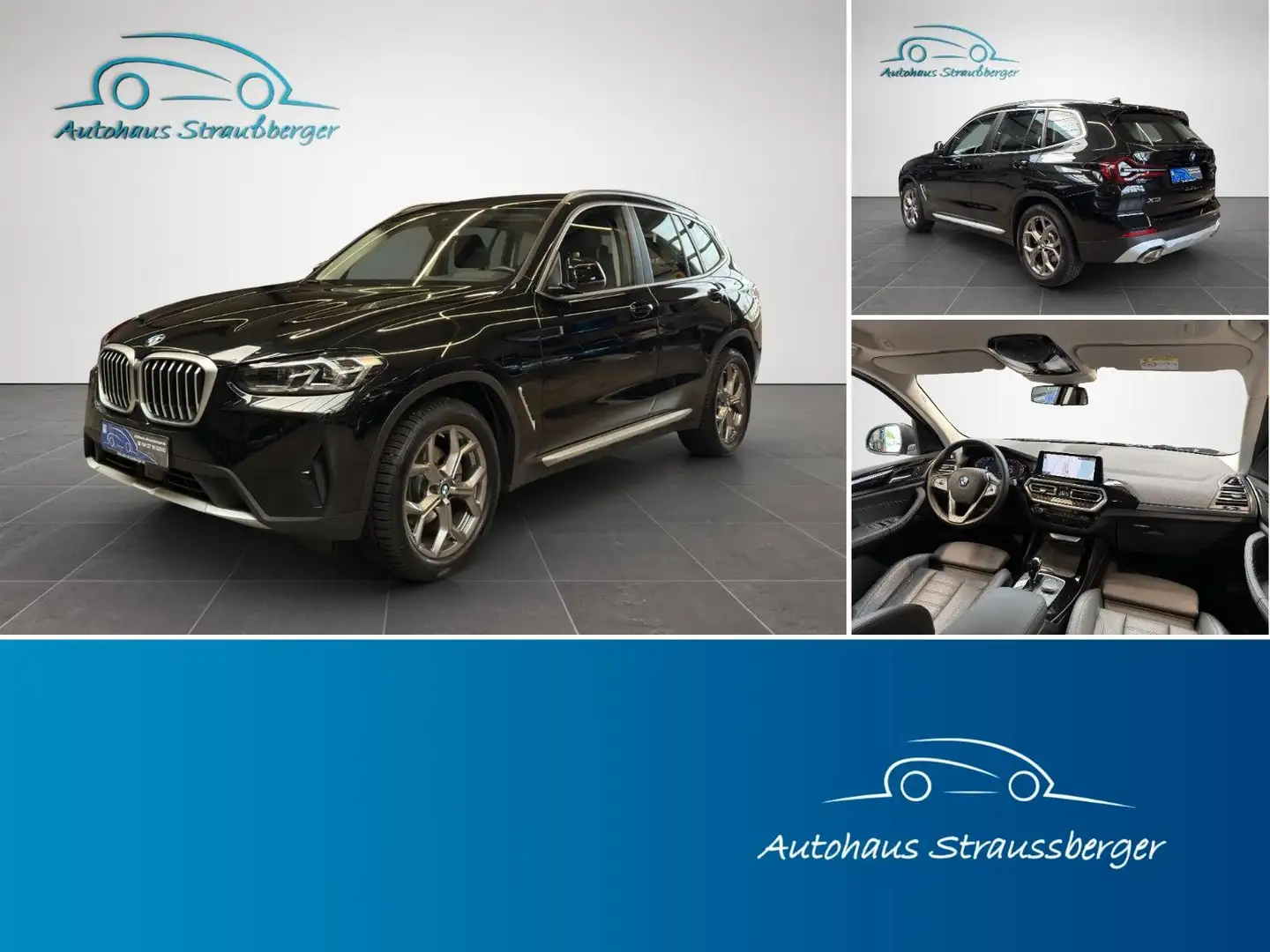 BMW X3 xDrive 20i ACC KZU 3ZK MFL LED RFK HiFi SHZ Fekete - 1
