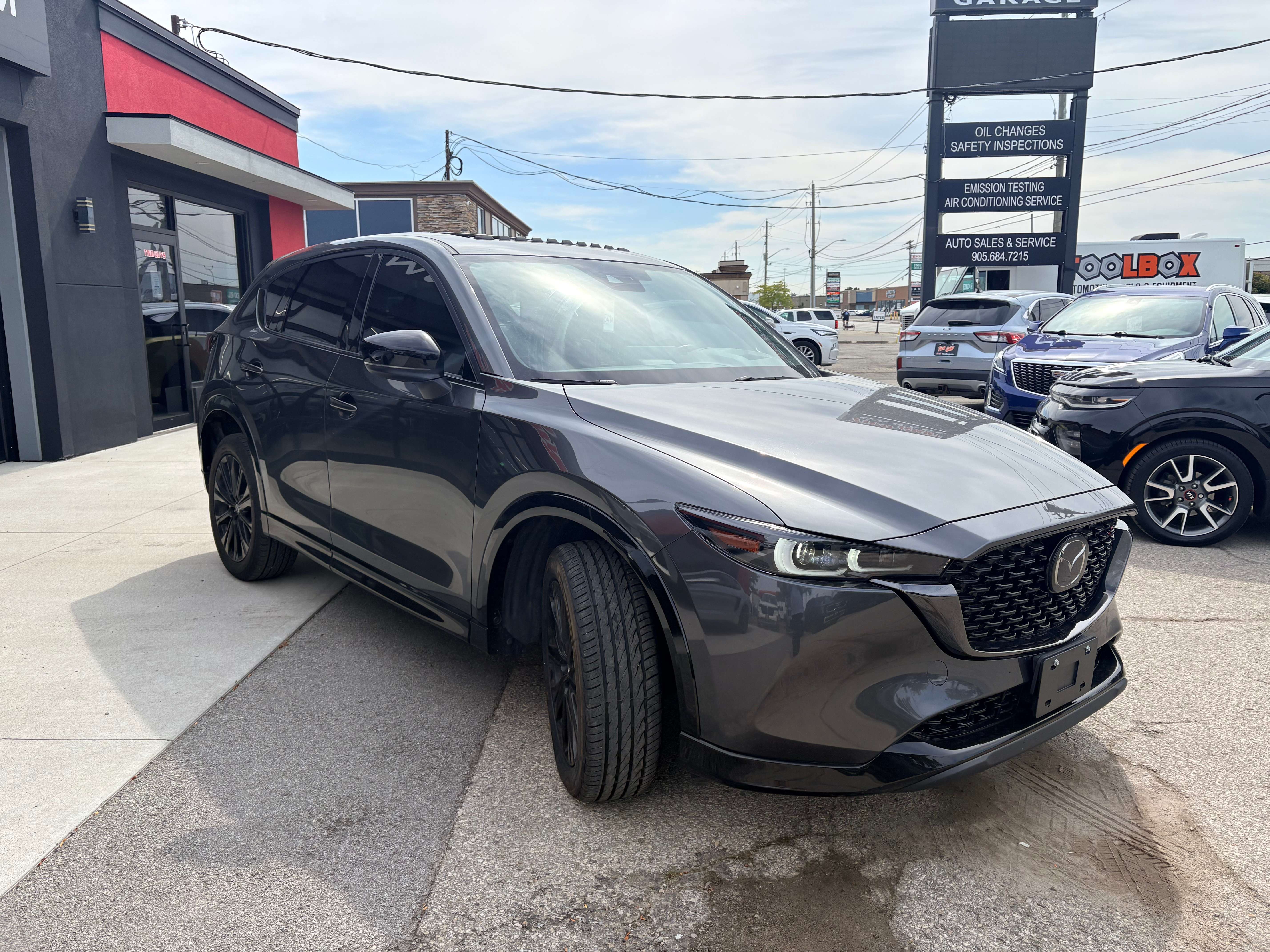 2022 Mazda CX-5 Sport Design w/Turbo AWD Nav Sunroof Leather photo 6