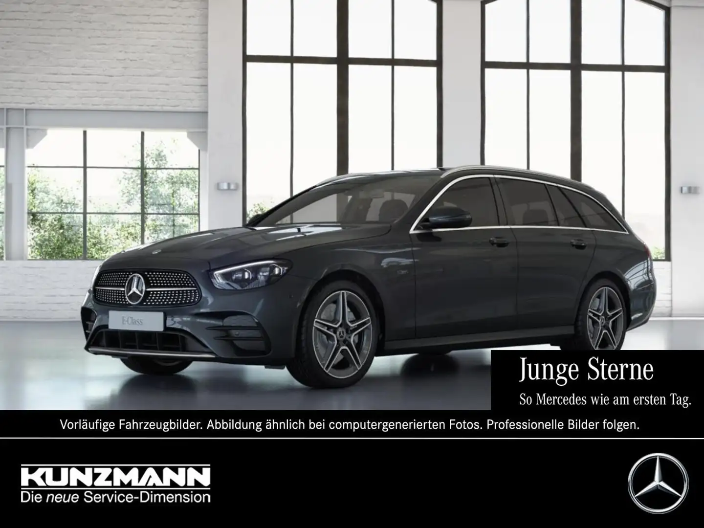 Mercedes-Benz E 300 de T AMG/Avantgarde Navi Distronic+ Kamera Grau - 1