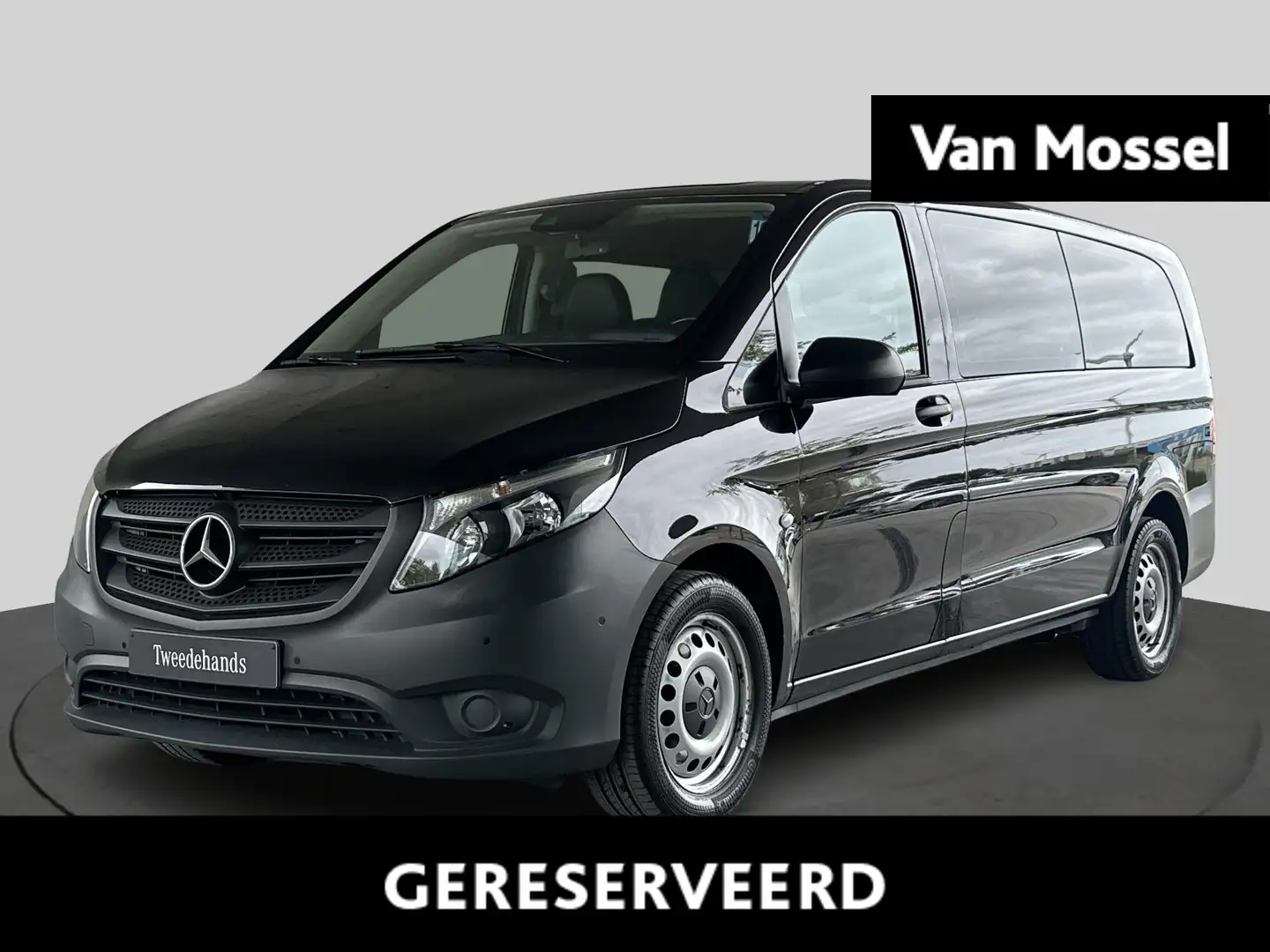 Mercedes-Benz Vito TOURER 114CDI L3- 9PLAATSEN AUDIO40+CAMERA+PARKEER Zwart - 1