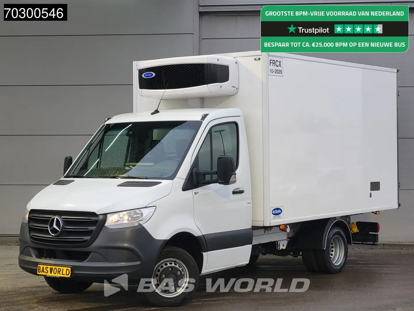 Mercedes-Benz Sprinter 515 CDI Koelwagen Vriezer Dubbellucht Carrier Xari Blanc - 1