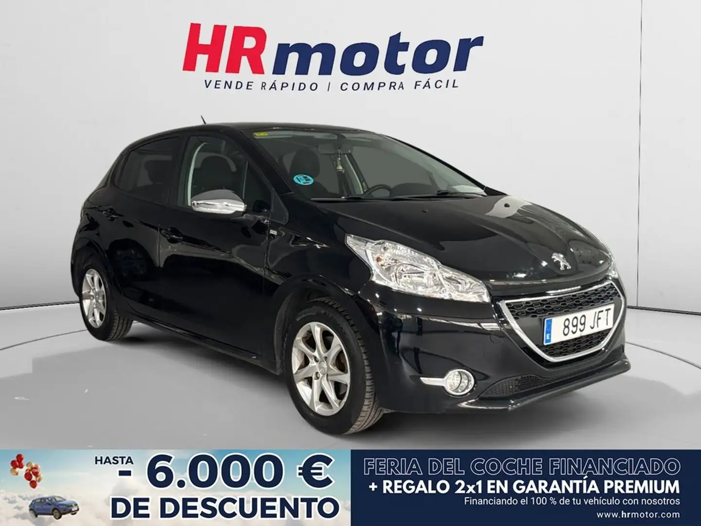 Peugeot 208 Style Negro - 1
