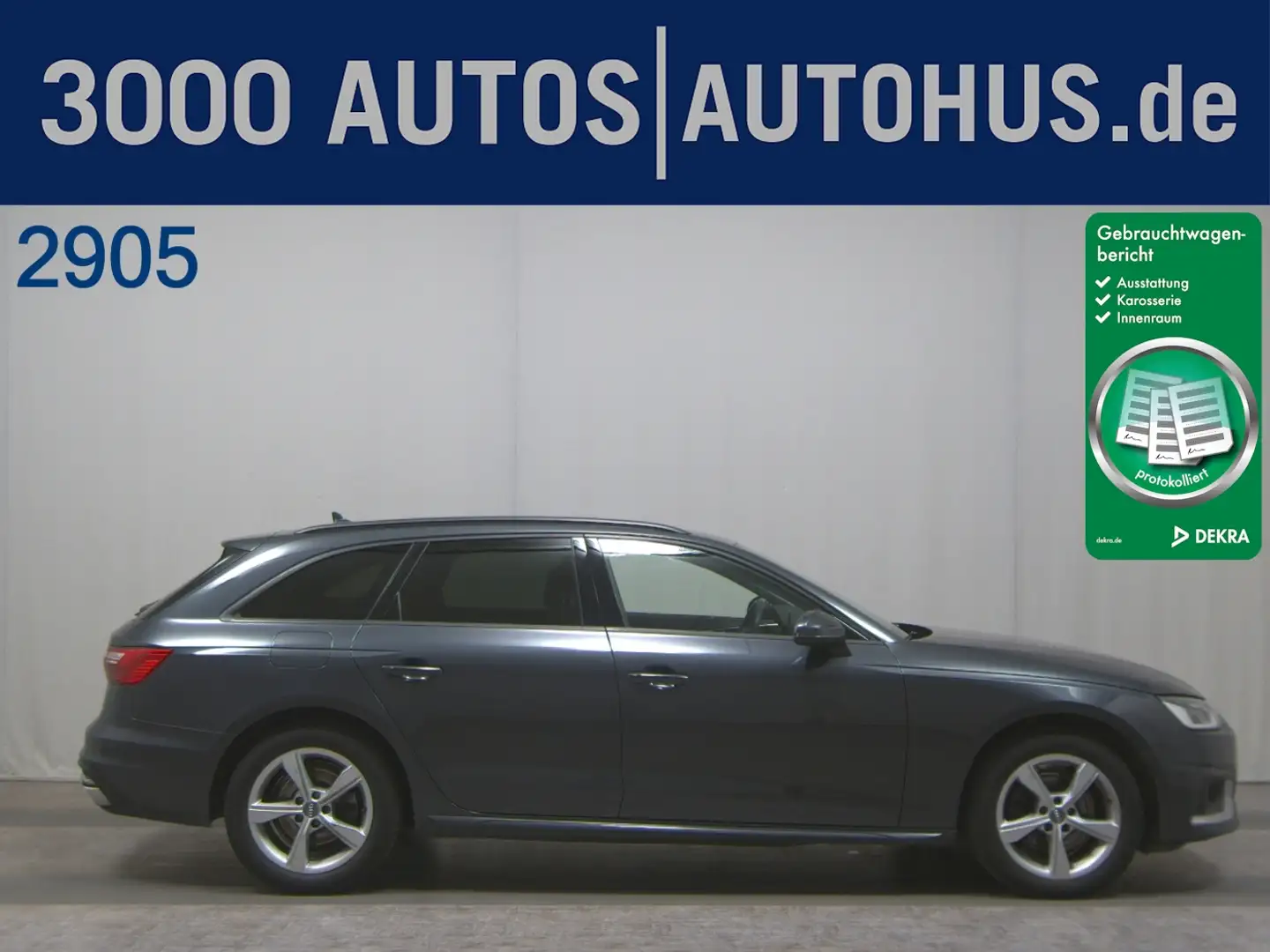 Audi A4 35 2.0 TDI Avant advanced Navi LED el.Heck Grau - 1