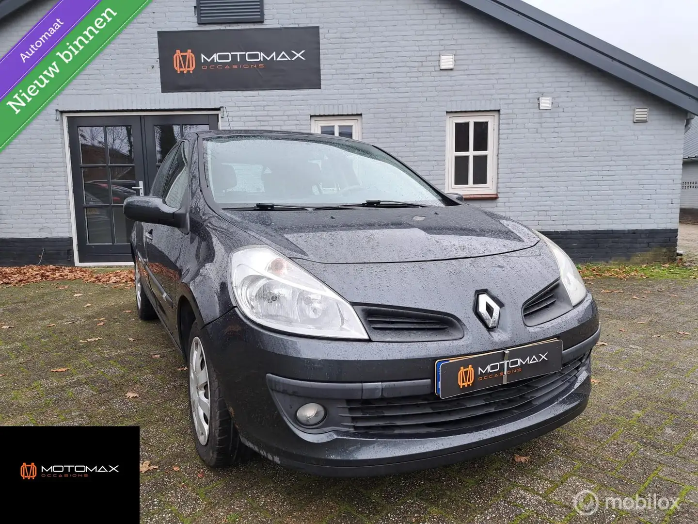 Renault Clio 1.6-16V Dynamique Luxe|Automaat|NAP Grijs - 1