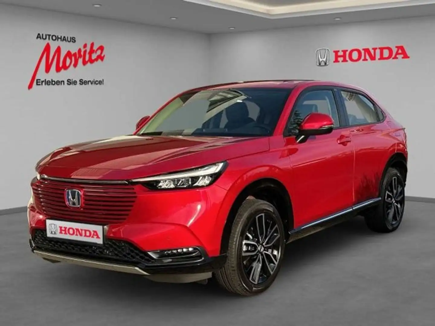 Honda HR-V Hybrid 1.5 e:HEV Advance Fernlichtassist. Navi Dig Rot - 1