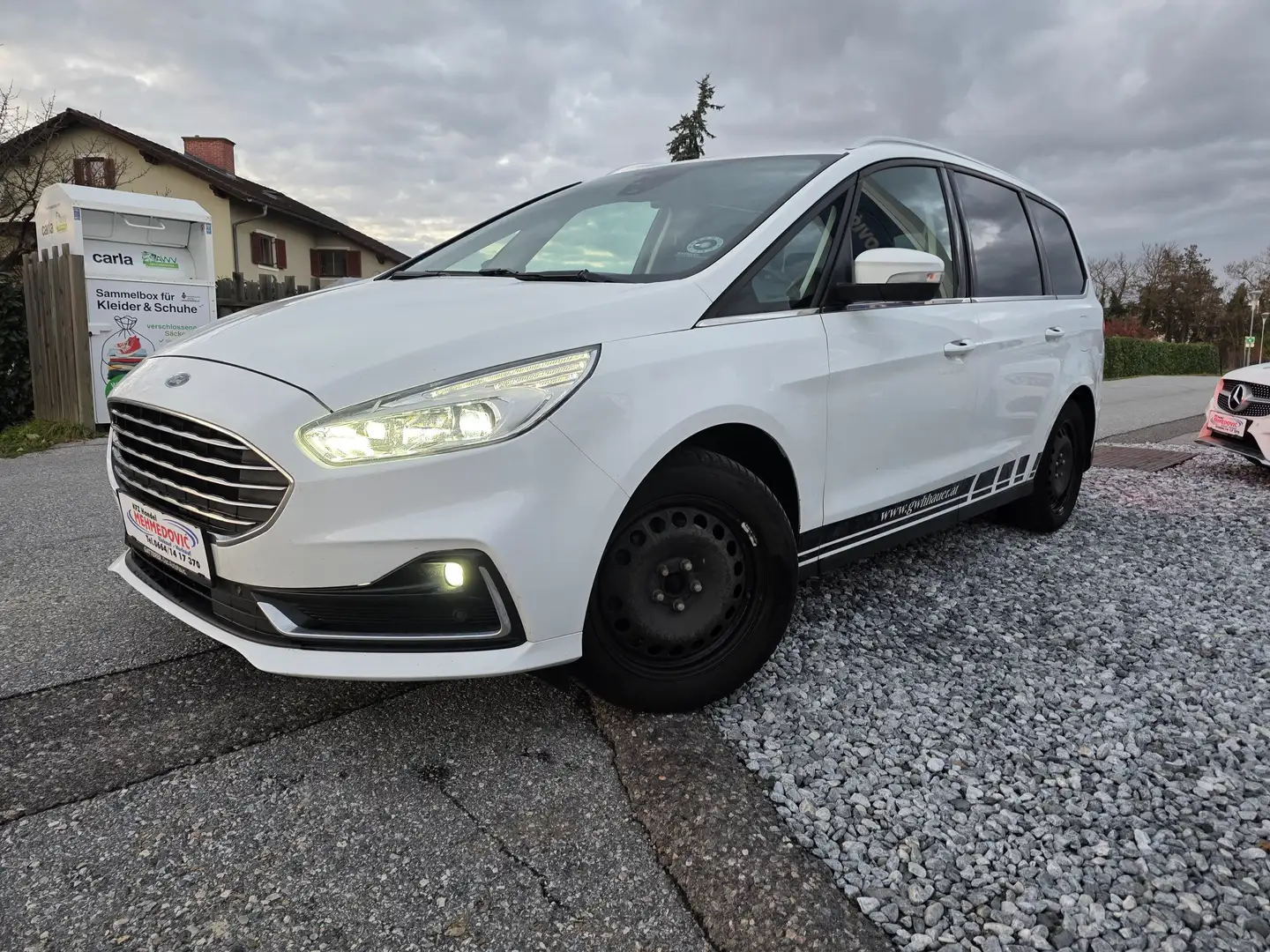 Ford Galaxy Titanium Weiß - 1