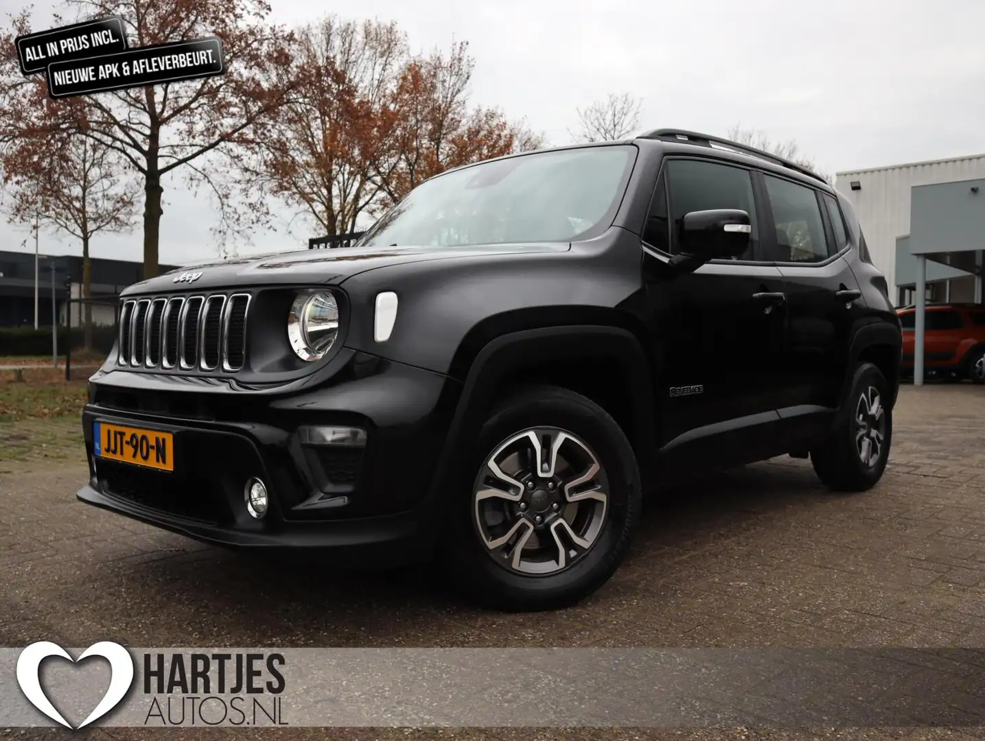 Jeep Renegade 1.0T 120pk Longitude (Vol-Opties!) 1e eigenaar Noir - 1