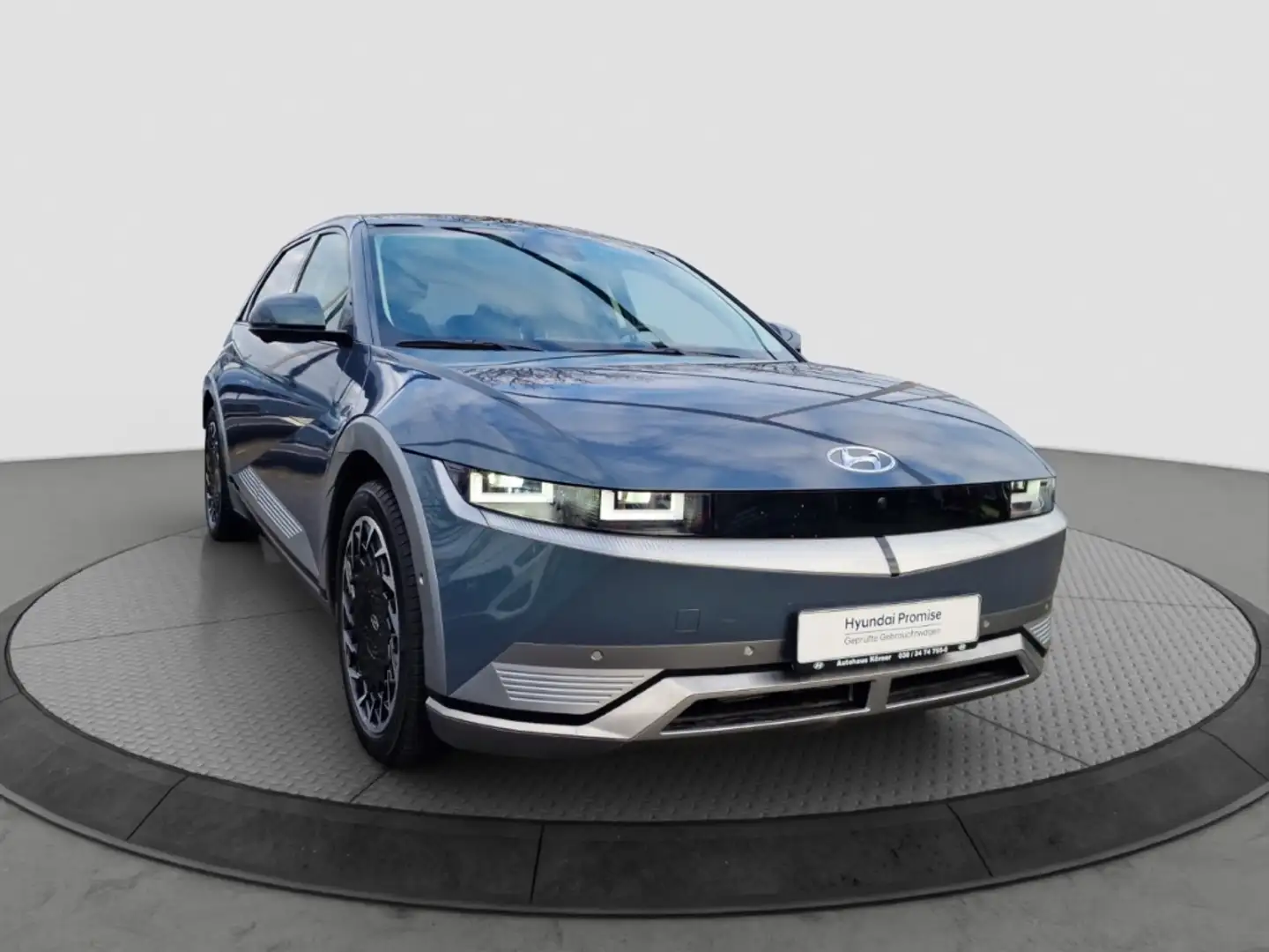 Hyundai IONIQ 5 UNIQ 72,6kWh *WÄRMEPUMPE*HUD*360°*CAM* Bleu - 1