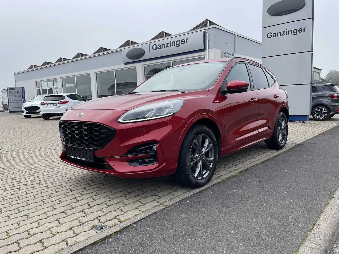 Ford Kuga ST-LINE X Automatik 4x4, GARANTIE+LED+B&O+DAB+NAVI Rood - 1