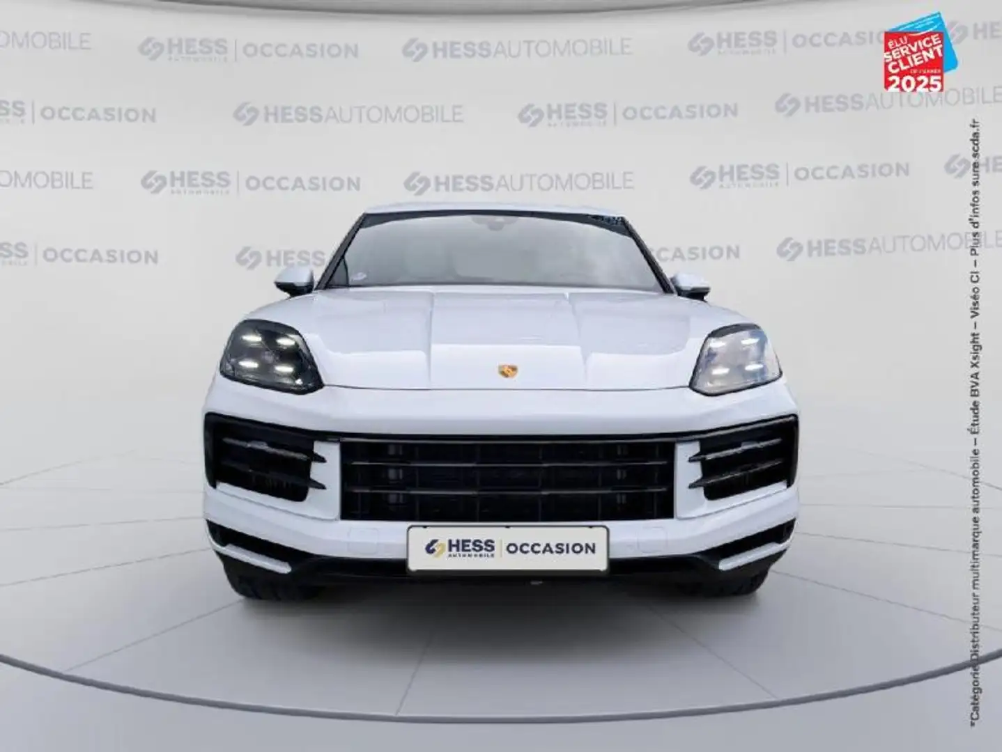 Porsche Cayenne 3.0 V6 470ch E-Hybrid Touvrant Sieges cuir GPS Cam Blanc - 2