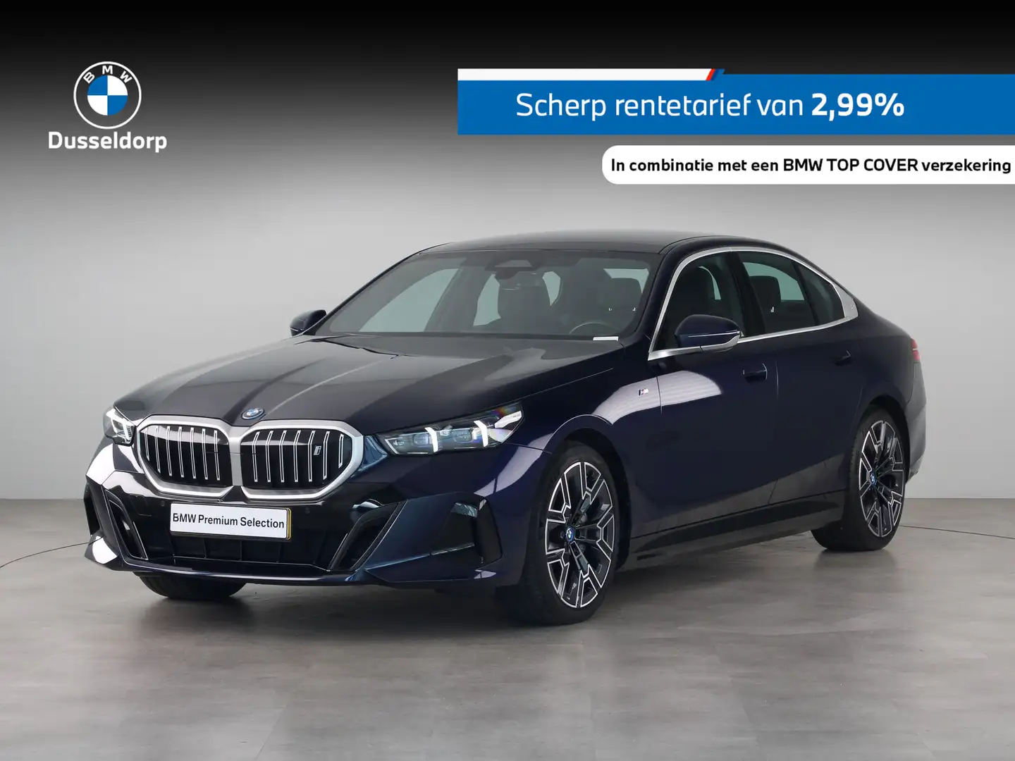 BMW i5 eDrive40 84 kWh Bleu - 1