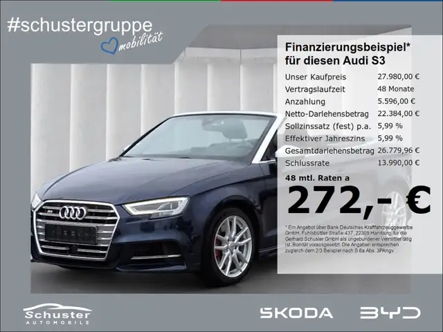 Audi S3 Cabrio quattro 2.0T*S tro MatrixLED ACC Navi