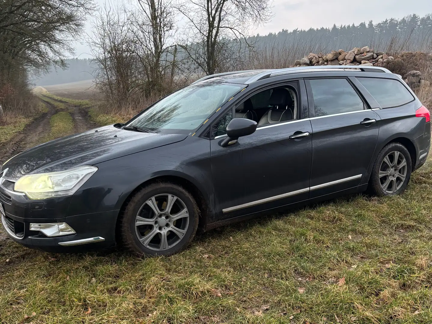 Citroen C5 C5 Tourer V6 HDi 205 Biturbo FAP Exclusive Negro - 1