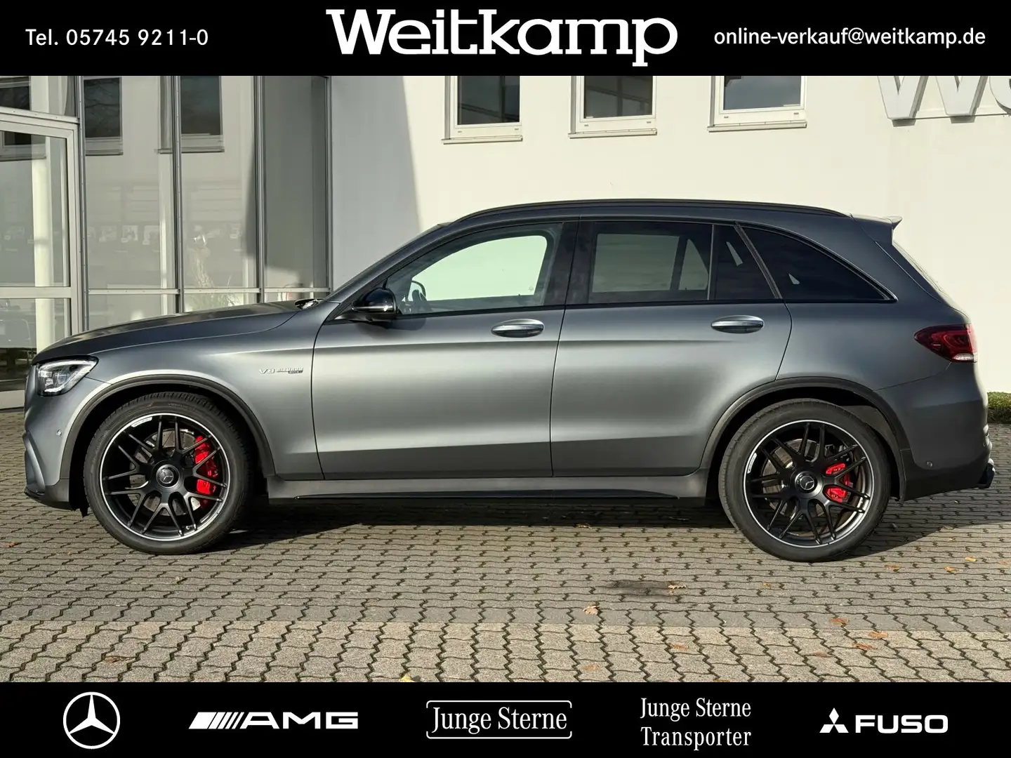 Mercedes-Benz GLC 63 AMG AMG GLC 63 S 4M+ AHK+360°+Pano+Carbon+Perf.Sitz. Grau - 2