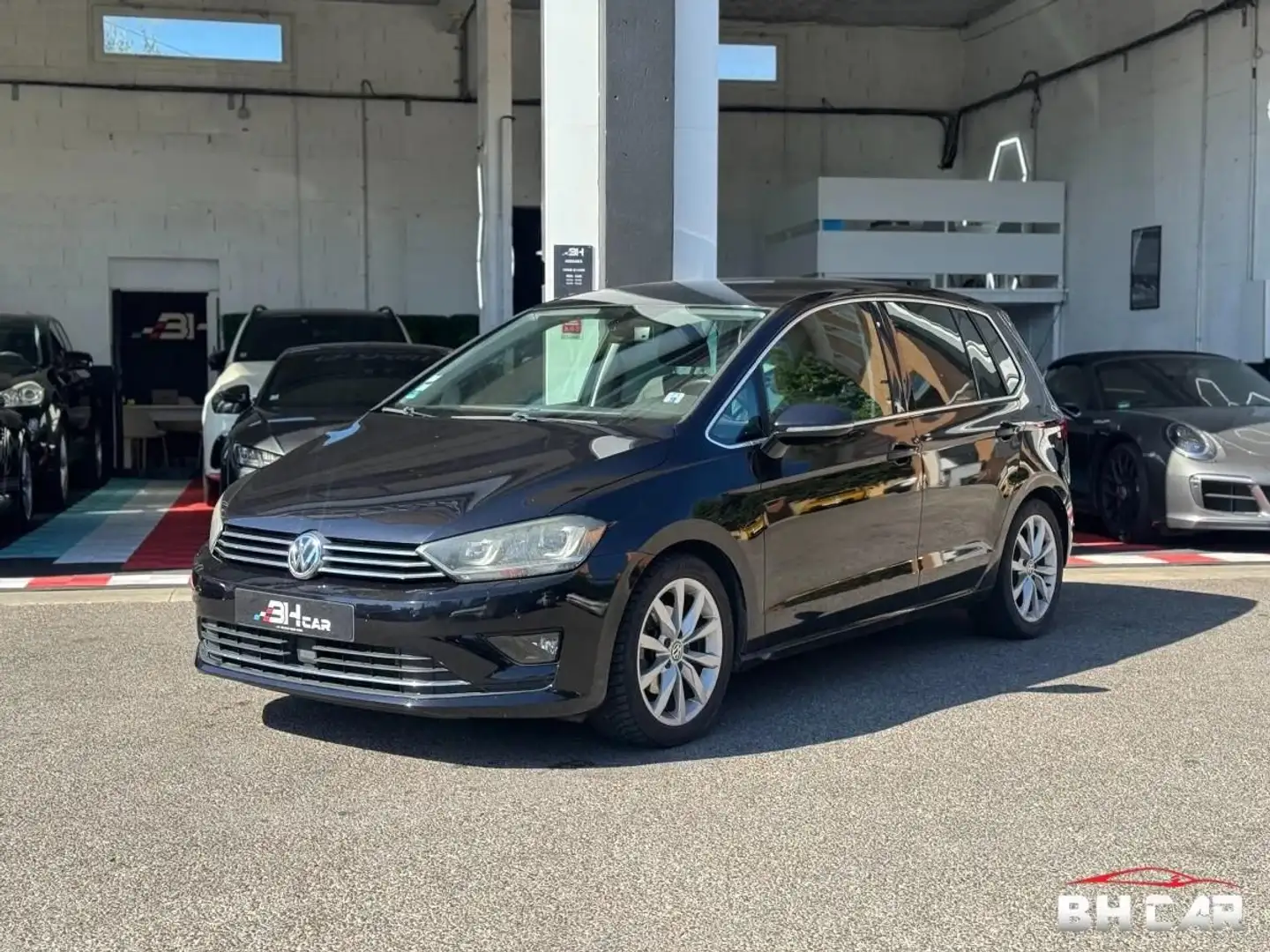Volkswagen Golf Sportsvan 2.0 TDI 150 BLUEMOTION CARAT DSG BVA Noir - 1