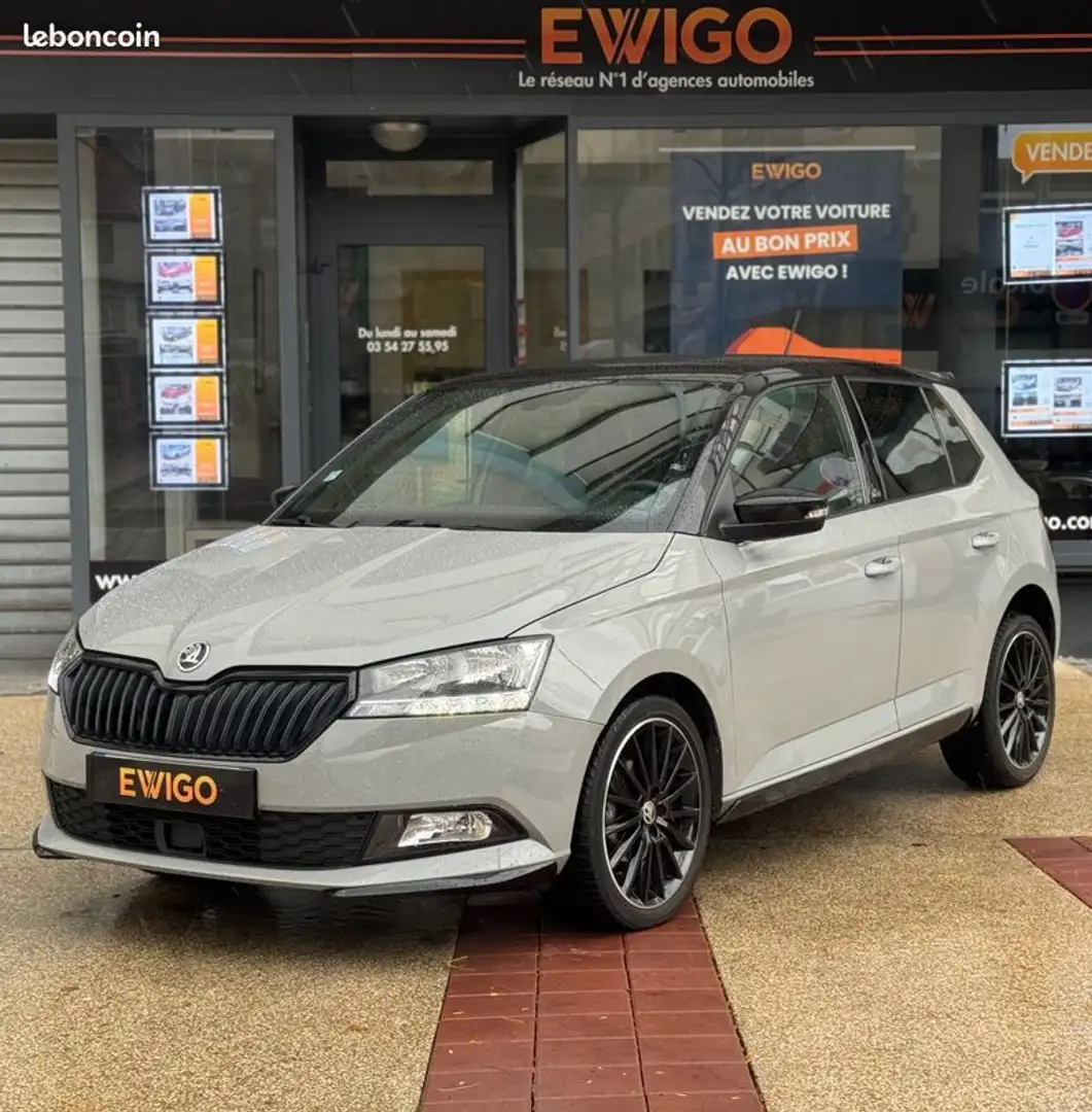 Skoda Fabia 1.0 tsi 95 monte carlo Gris - 1
