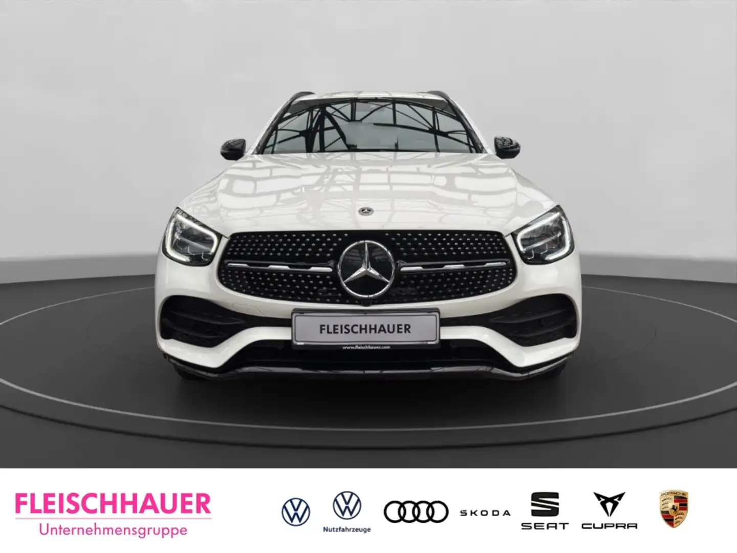 Mercedes-Benz GLC 300 de AMG Line 4Matic AHK Night Paket LED Soundsystem Weiß - 2