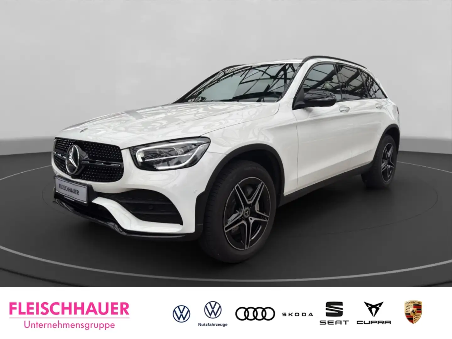 Mercedes-Benz GLC 300 de AMG Line 4Matic AHK Night Paket LED Soundsystem Weiß - 1