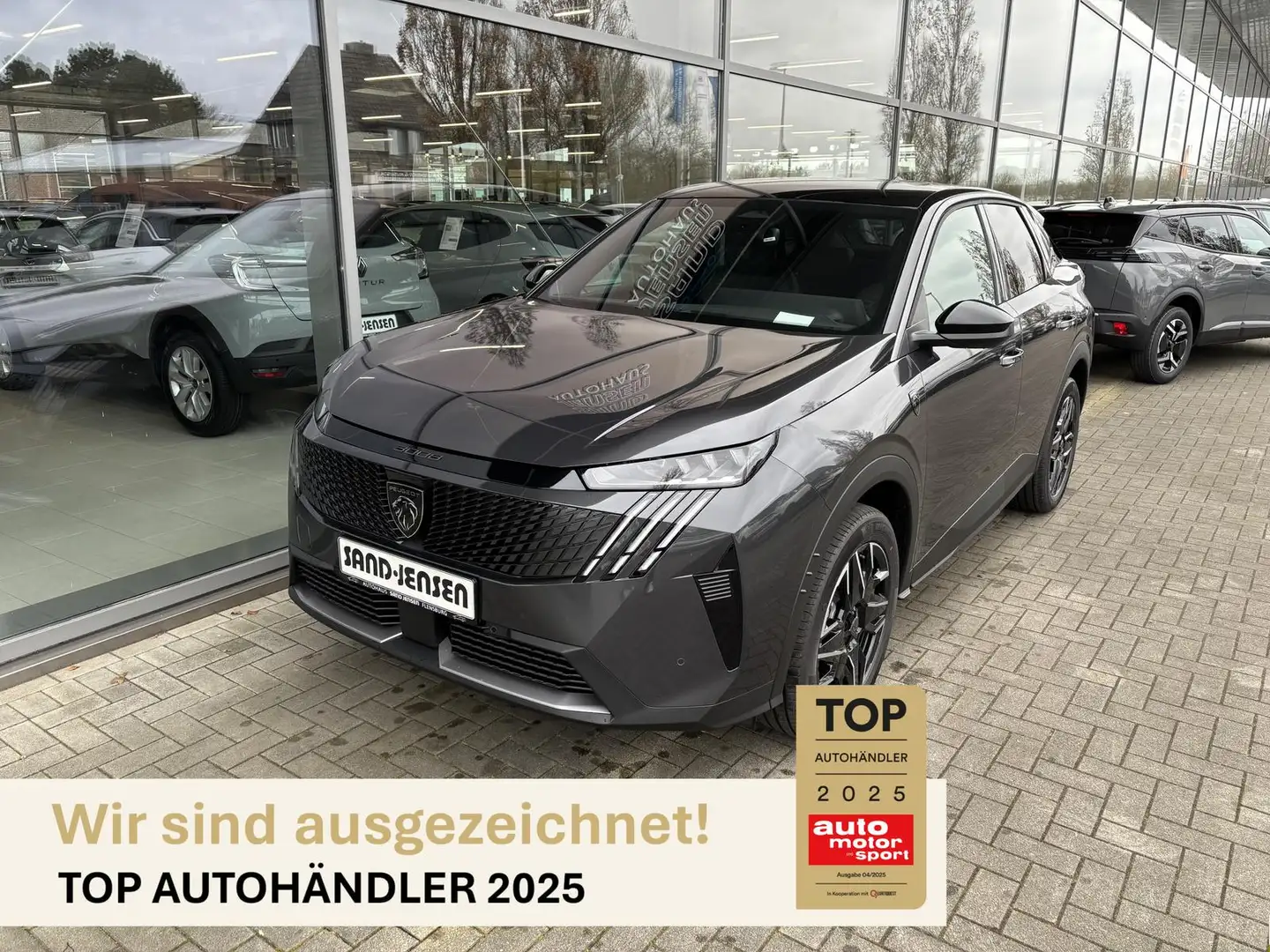 Peugeot 3008 GT MHEV 145 e-DSC6 Navi ACC Kamera 19" Grau - 1