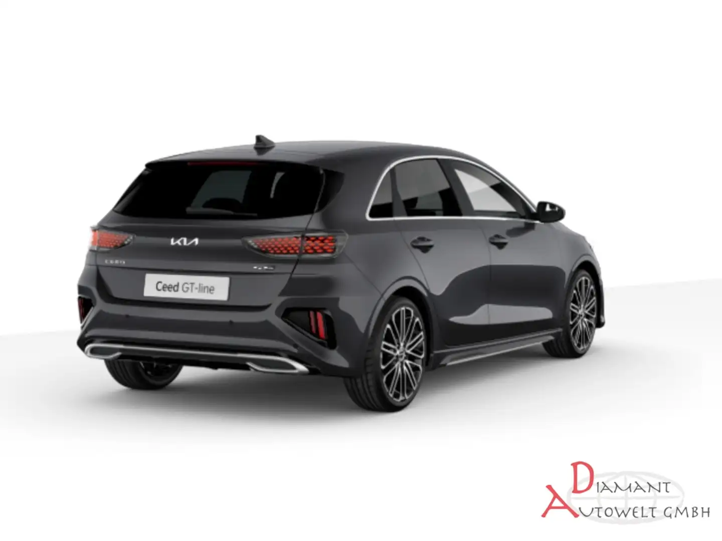 Kia Ceed / cee'd GT Line 1.5T 140 GTL DCT7 Technik Leder Glasdach 1 Grigio - 2