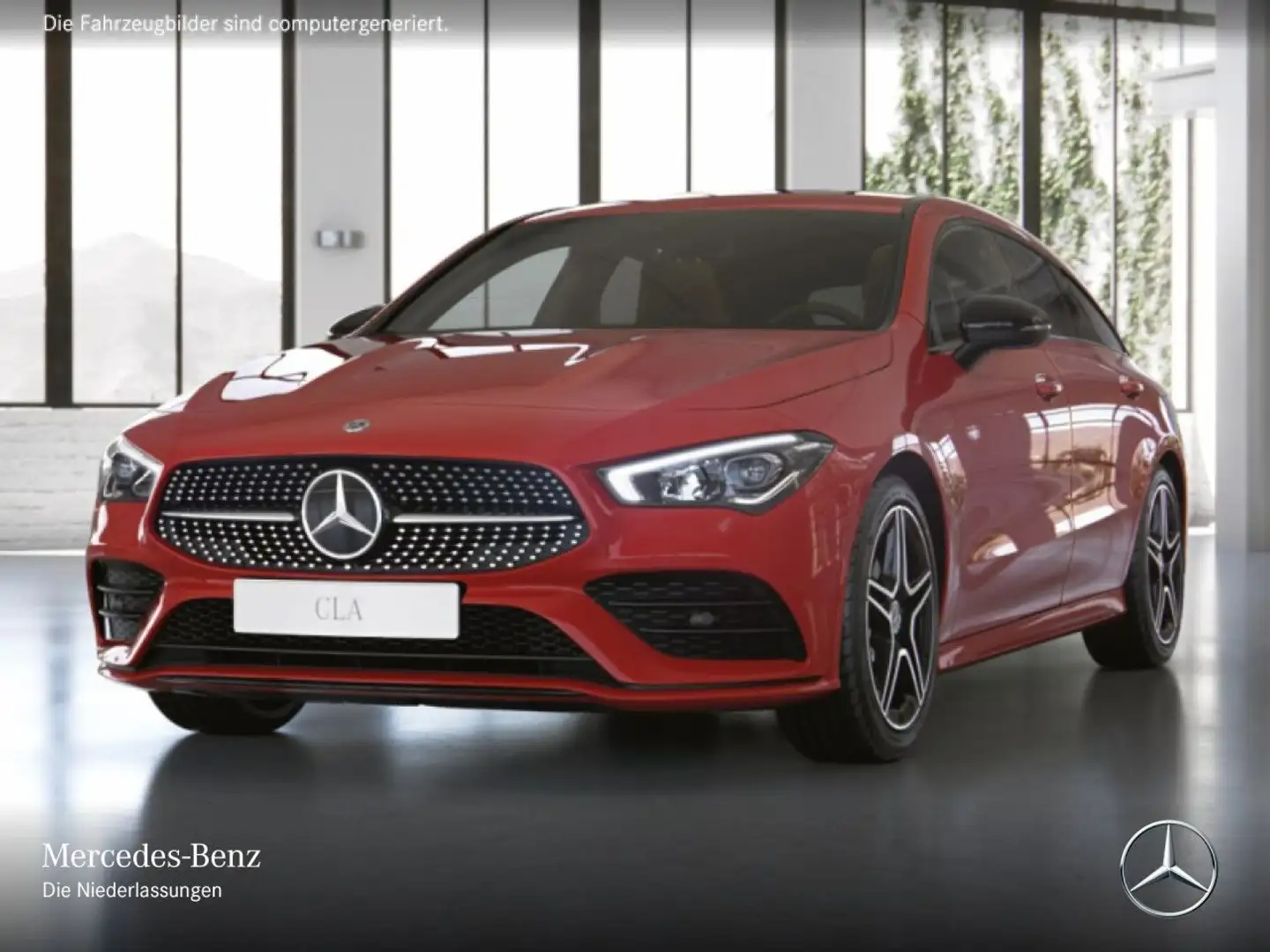 Mercedes-Benz CLA 200 AMG+NIGHT+LED+KAMERA+TOTW+7G Rojo - 2