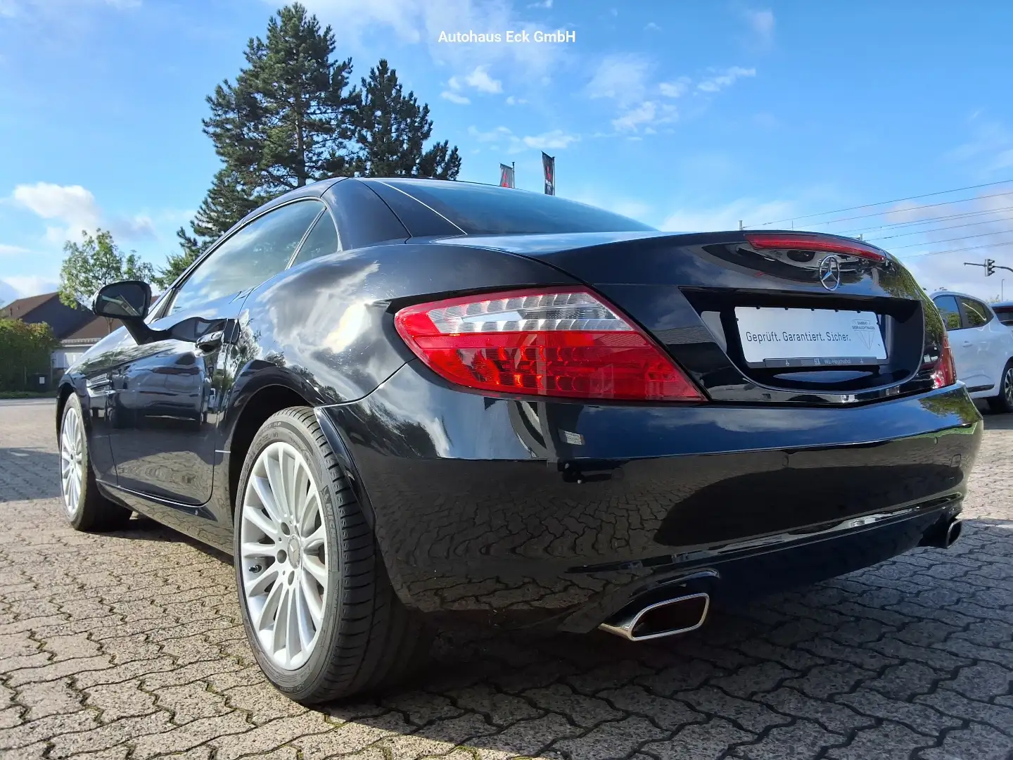 Mercedes-Benz SLK 200 *Cabrio,Leder,PDC V+H,TSR,Sitzh* Schwarz - 2