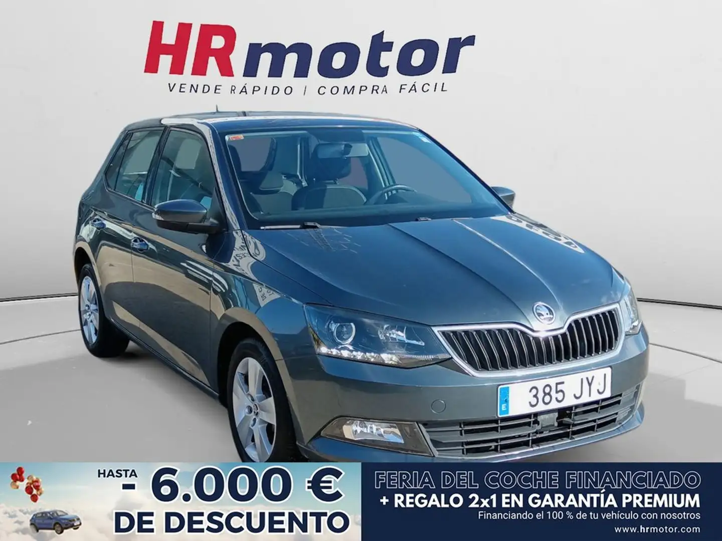 Skoda Fabia Ambition Gris - 1