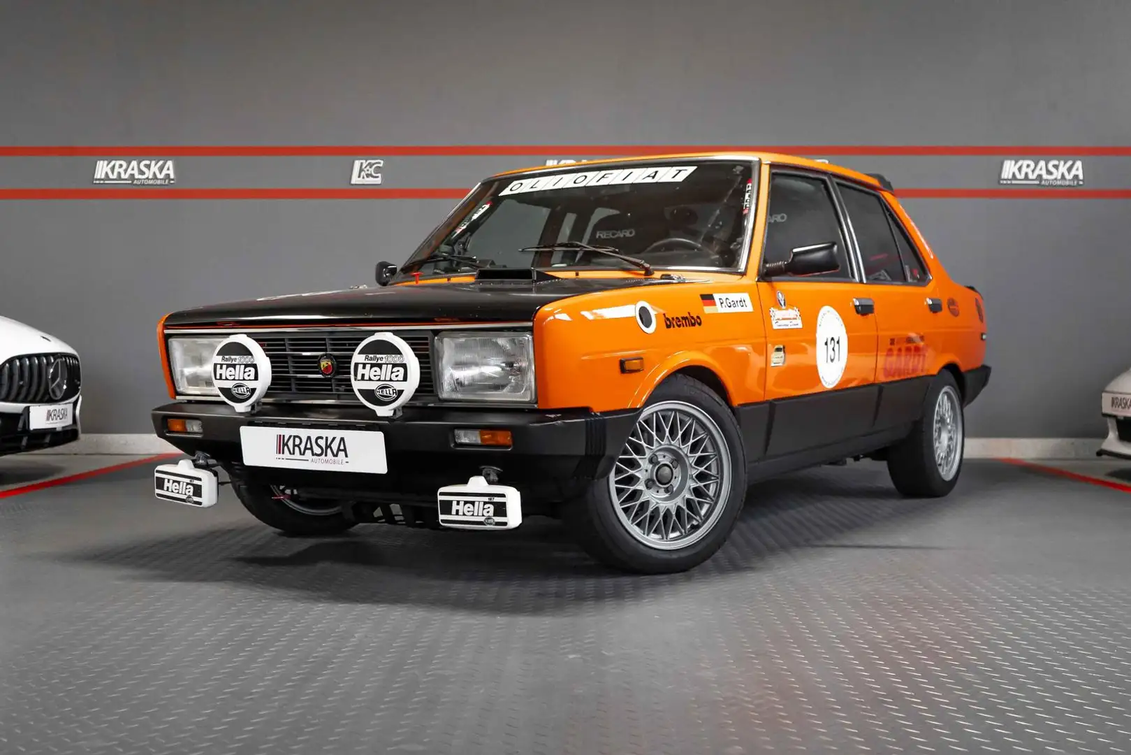 Fiat 131 Rally-Lancia Delta Motor H-Zulassung Note 2 Оранжевий - 1