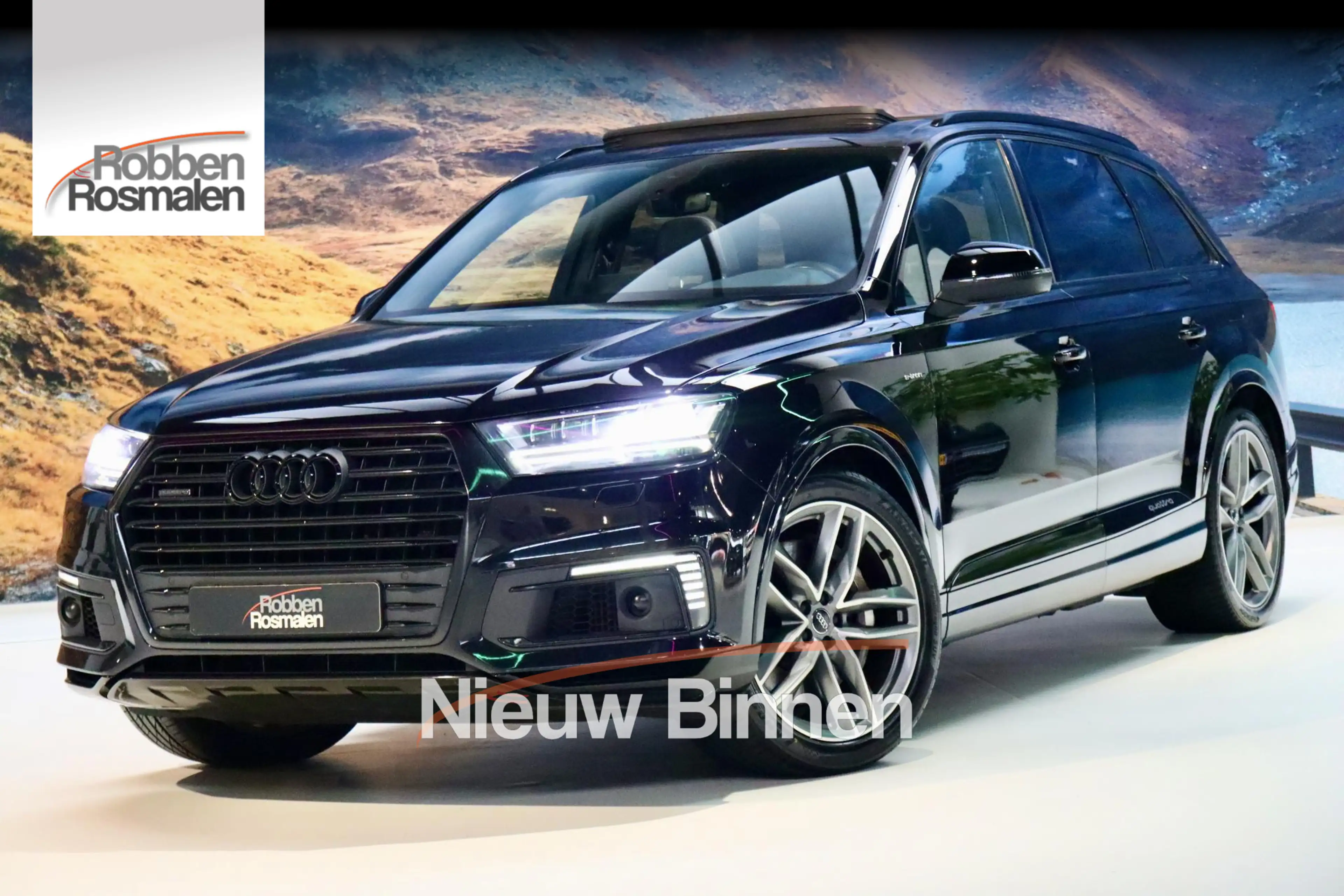 Audi Q7 e-tron 3.0 TDI Q Sport PANO|TrkHK|NL|MATRIX