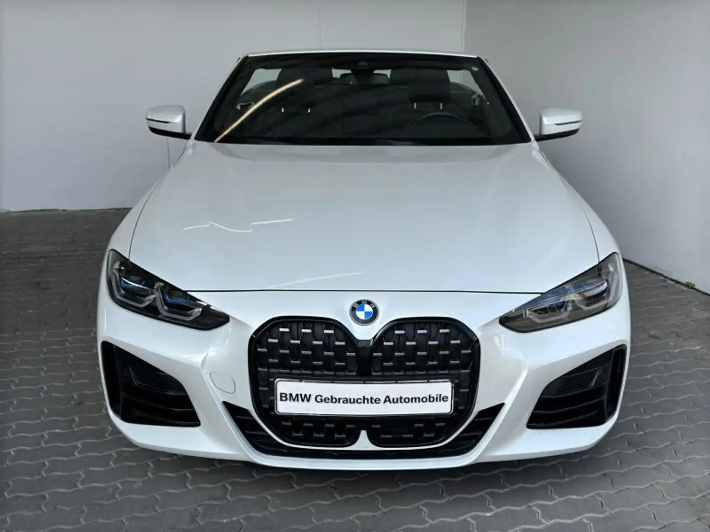 BMW 440 Mi xDr Cabrio Navi.Laser.ACC.HuD.ParkAs.LR-Hz Wit - 2